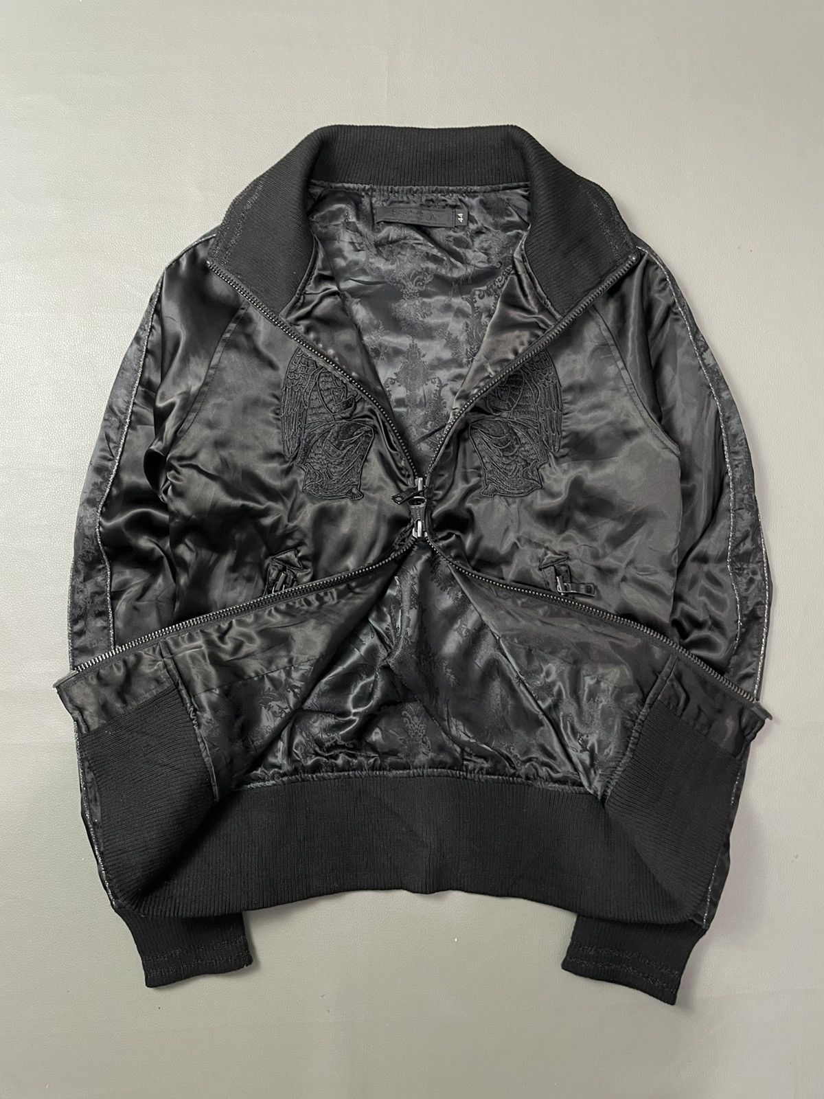 GOSTAR DE FUGA Jesus on the cross Embroiderd Gothic Track Jacket Fuga Japan Size S / US 4 / IT 40 - 8 Thumbnail