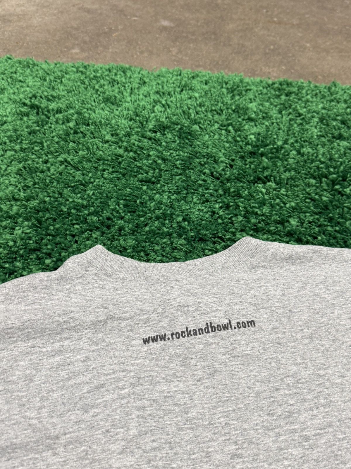 Fruit Of The Loom × Vintage Vintage Grey New Orleans Rock Roll Bowl Tee Large Center Y2k Size US L / EU 52-54 / 3 - 6 Thumbnail