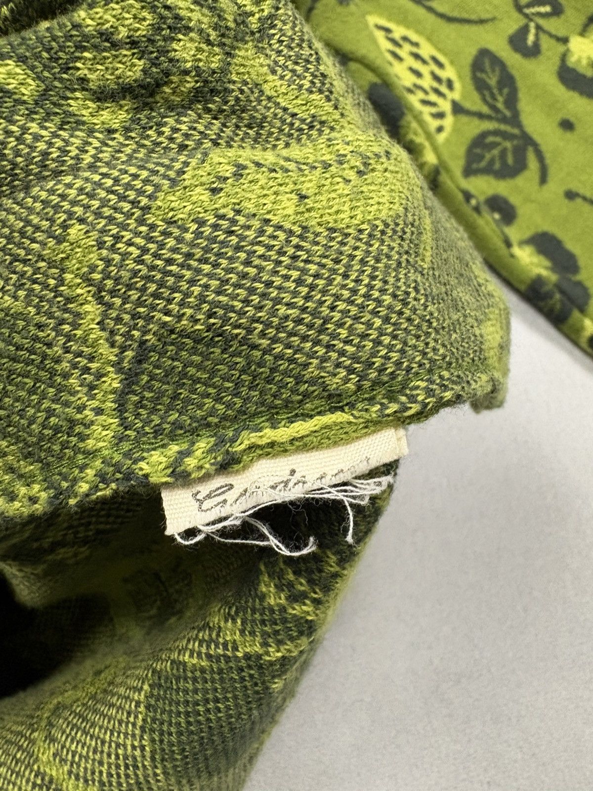Other Gudrun Sjödén Floral Cardigan Green Organic Cotton Size L Size US L / EU 52-54 / 3 - 12 Thumbnail