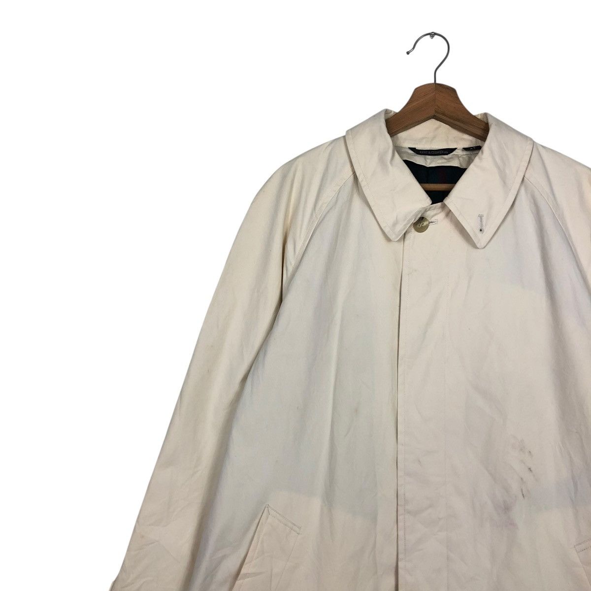 Kent & Curwen 🔥VINTAGE LONG JACKET TRENCH COAT KENT & CURVEN BLANKET Size US M / EU 48-50 / 2 - 8 Thumbnail