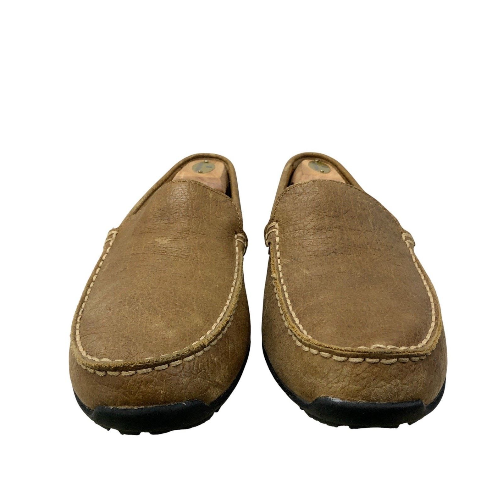 Footjoy FootJoy Loafers 10 M Tan Leather Driving Moccasin Slip On Size US 10 / EU 43 - 7 Thumbnail