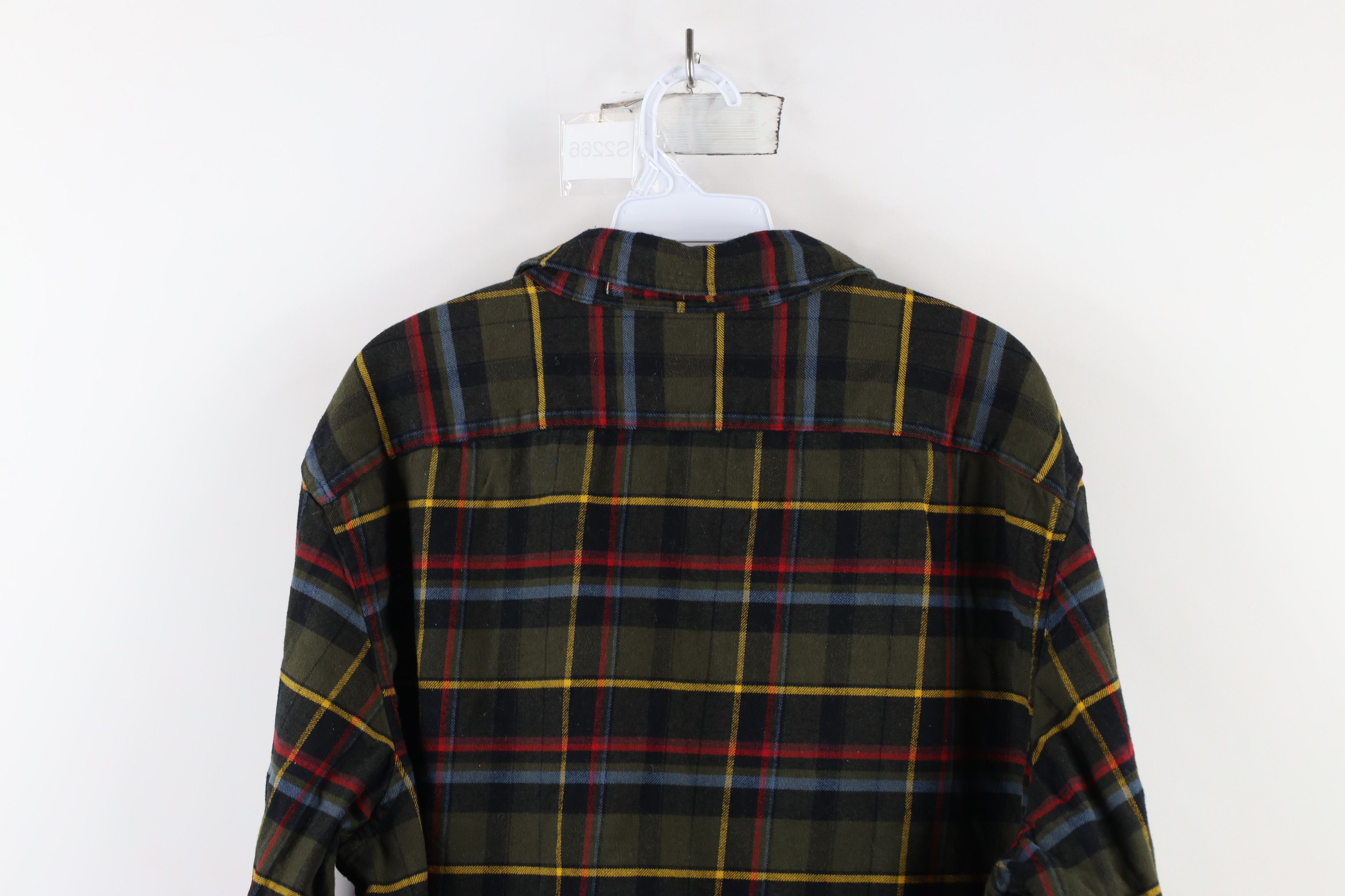 Banana Republic × Vintage Banana Republic Flannel Collared Button Shirt Rainbow Plaid Size US XL / EU 56 / 4 - 10 Thumbnail