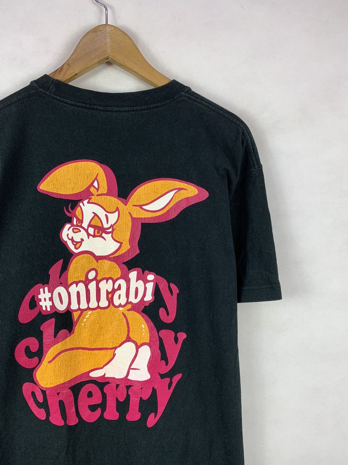 Japanese Brand Steals! Japanese Streetwear Brand Onirabi Cherry Tee Size US L / EU 52-54 / 3 - 4 Thumbnail
