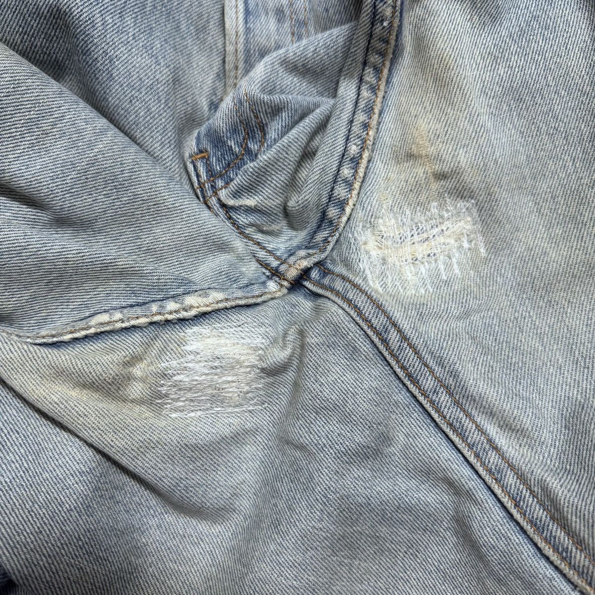 Levi's Vintage Levis 501 Distressed Jeans Grunge Size US 34 / EU 50 - 21 Thumbnail