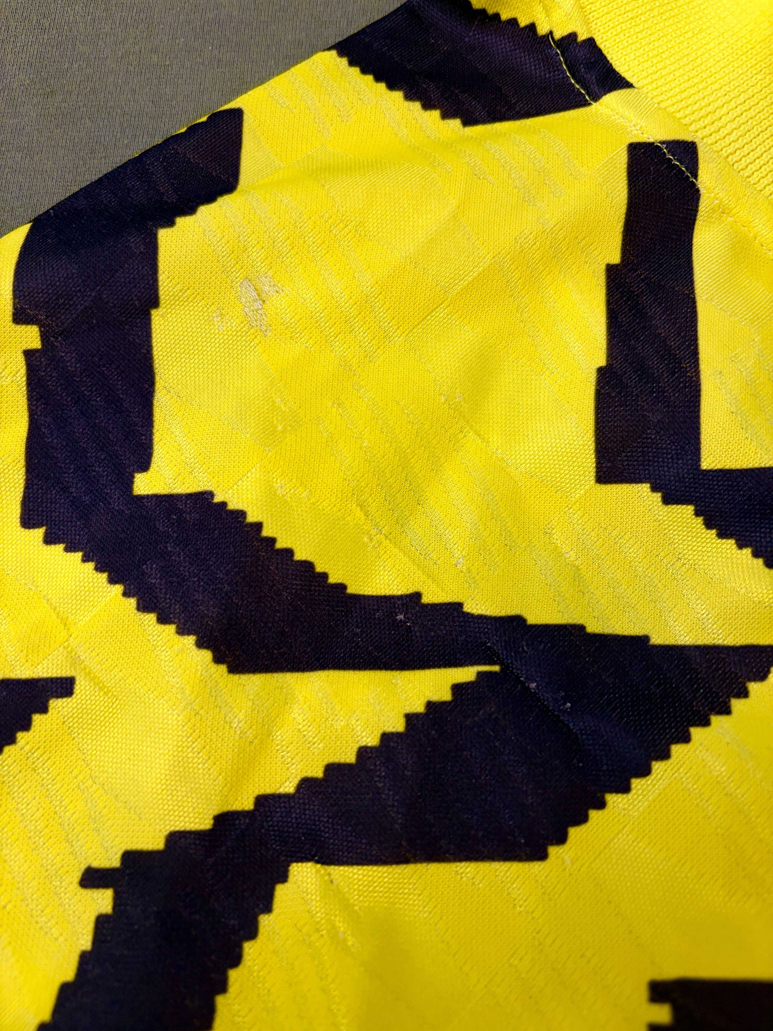 Nike Borussia Dortmund Home Jersey 1991 / 1992 LS 91/92 Size US M / EU 48-50 / 2 - 12 Thumbnail