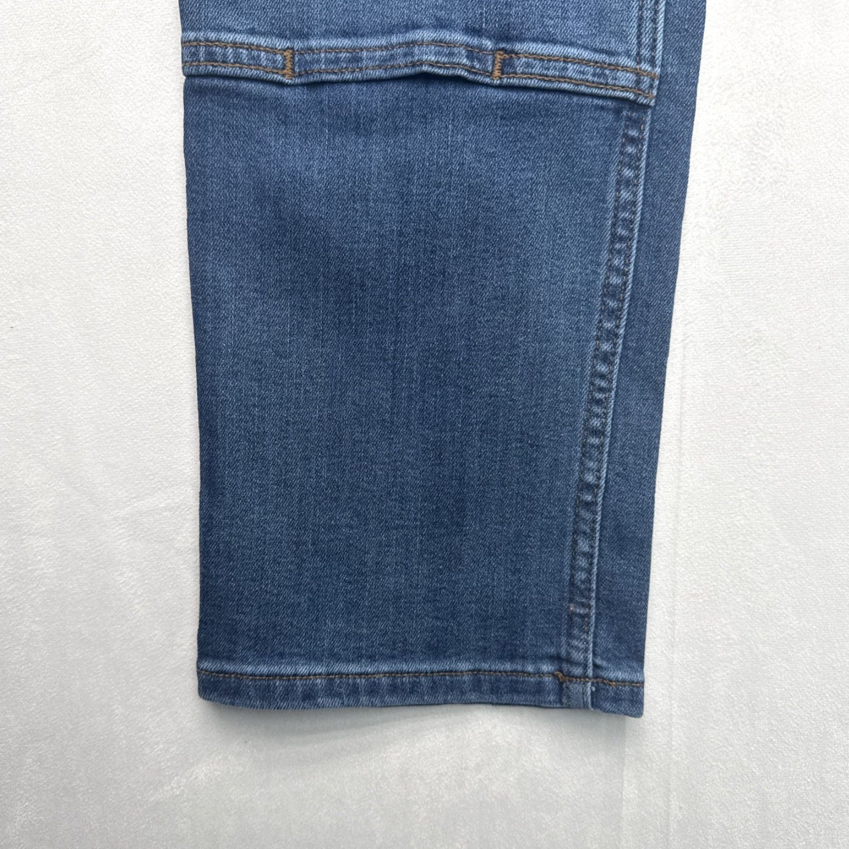 Carhartt Carhartt Jeans BD5110-W 16 Short Relaxed Fit 29x29.75 Blue Denim NWT Logo 5-Pocket Straight Cotton Blend Rugged Flex Women NWT Size 38" / US 16 / IT 52 - 6 Thumbnail