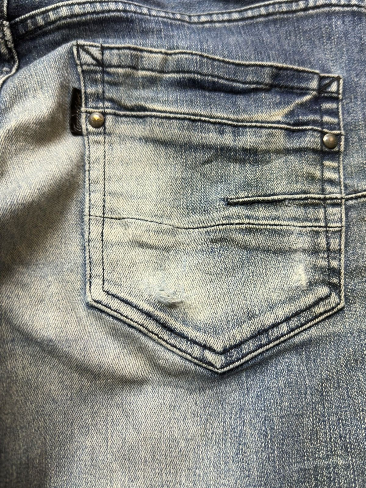 Tornado Mart Vintage Tornado Mart Skinny Mudwash Ripped Denim Size US 32 / EU 48 - 6 Thumbnail