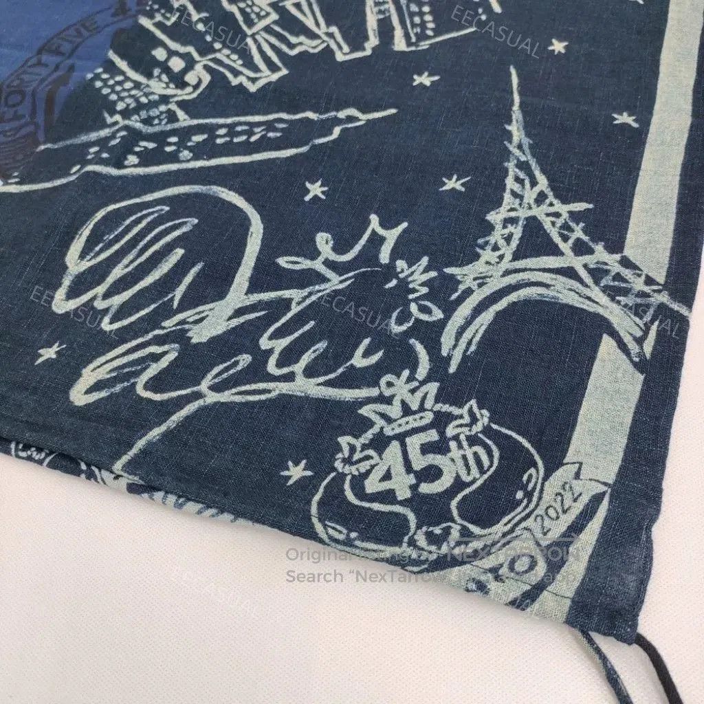 45rpm Limited Edition Blue Dye Shirt. Size M / US 6-8 / IT 42-44 - 6 Thumbnail