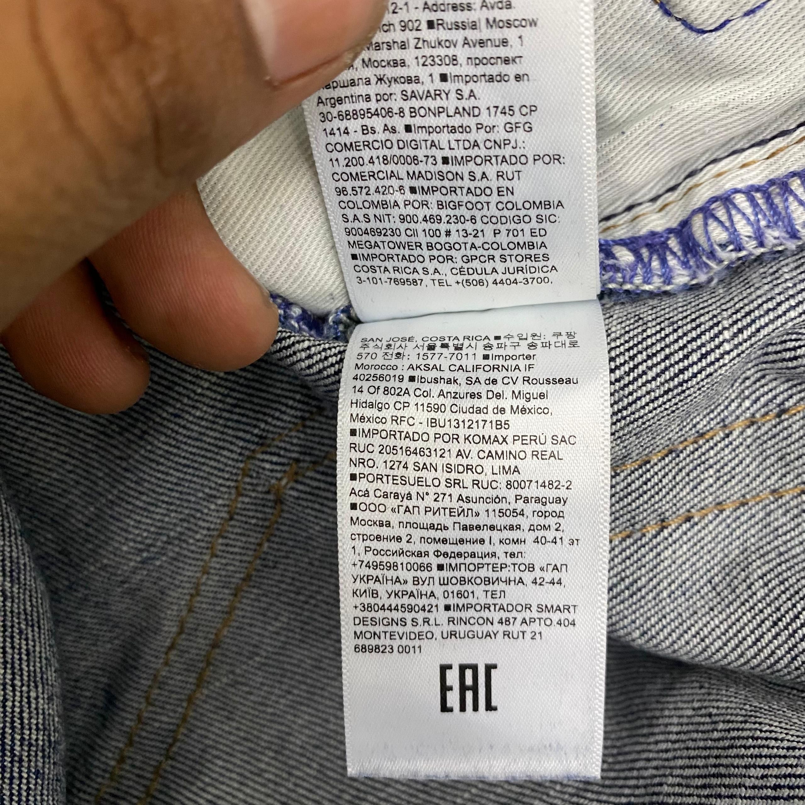 Gap 💥Best Offer💥The Gap Skinny Fit Denim Size US 34 / EU 50 - 15 Thumbnail