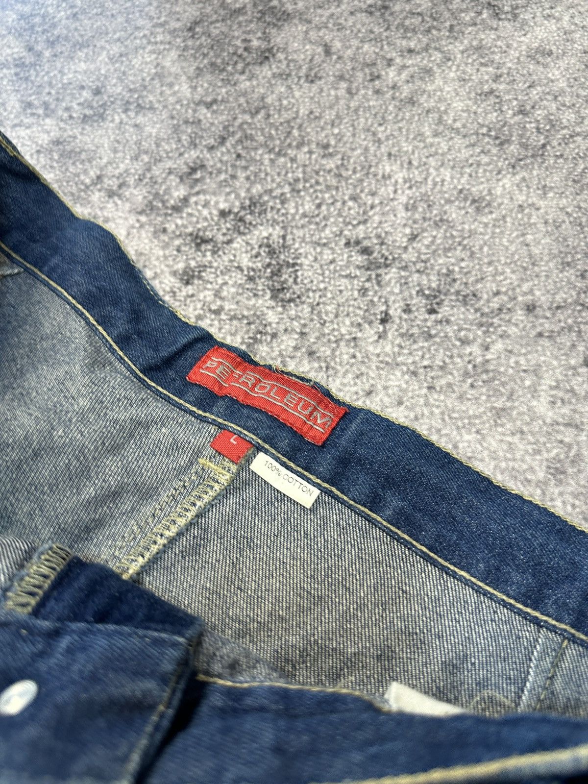 Vintage Y2K Vintage Casual Denim Shorts Rap Baggy Streetwear Rare L Size US 34 / EU 50 - 5 Thumbnail