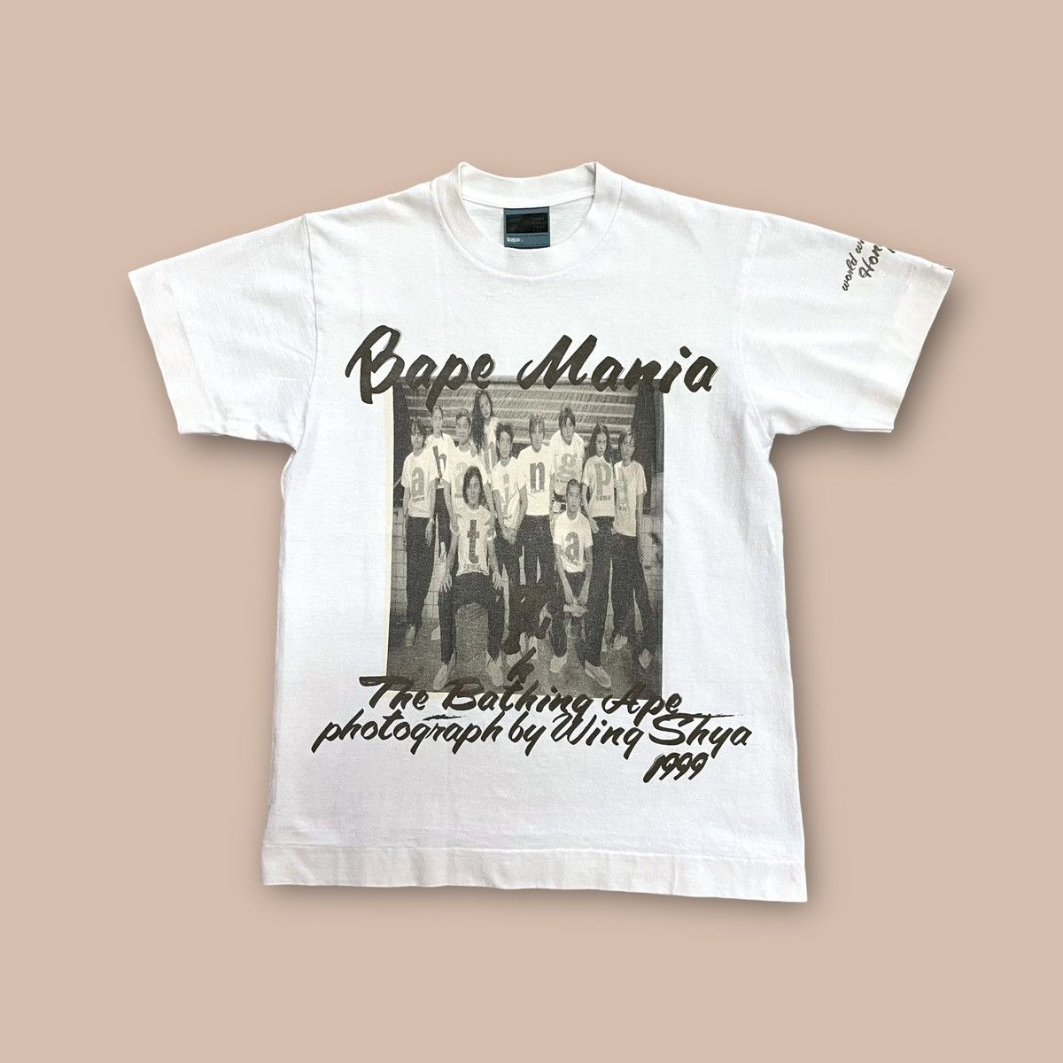 Bape RARE Vintage 1999 Bape Mania Hong Kong Grand Opening Tees Size US S / EU 44-46 / 1 - 2 Thumbnail