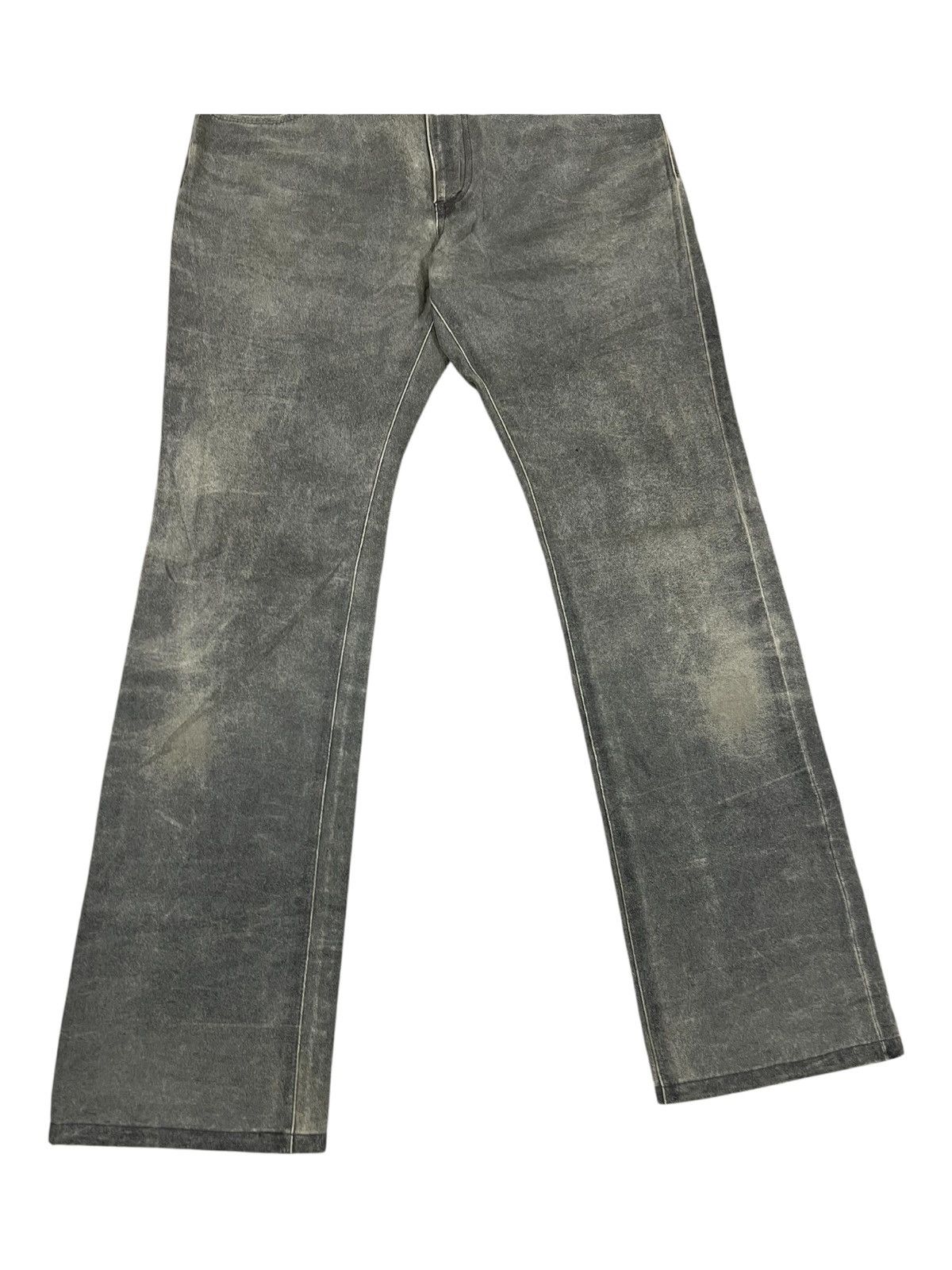 Final Home Tete Homme Flare Hem Mud Max LGB Style Jeans Pants Size US 29 - 9 Thumbnail