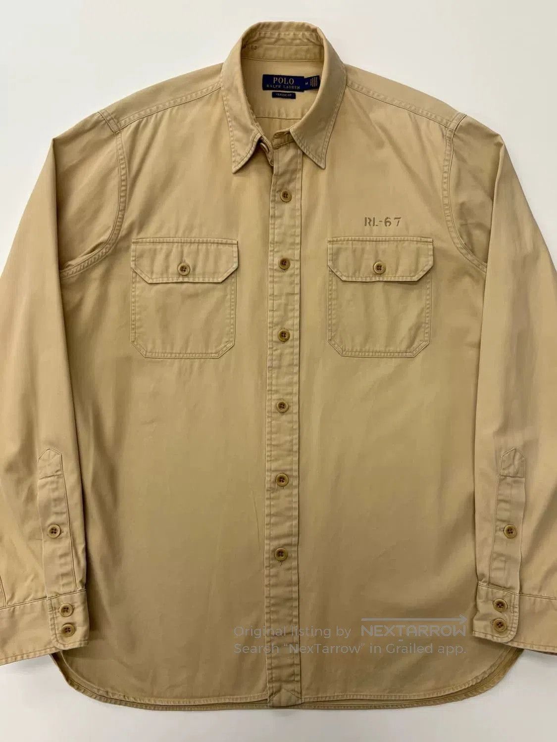 Polo Ralph Lauren Ralph Lauren Vintage Work Shirt. Size US M / EU 48-50 / 2 - 2 Thumbnail
