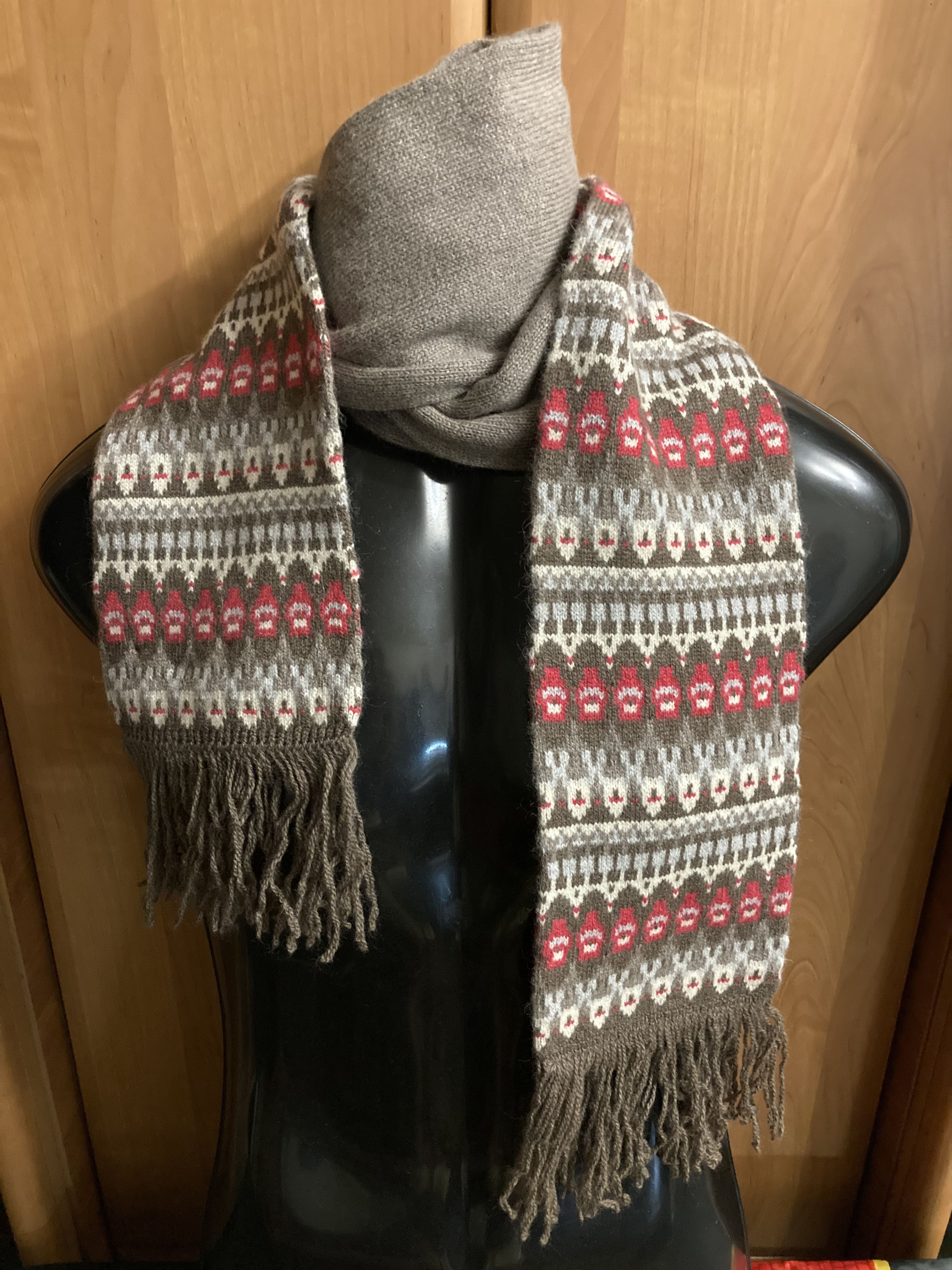 Johnstons Of Elgin Johnstons of Elgin wool /angora luxury long scarf Size ONE SIZE - 7 Thumbnail
