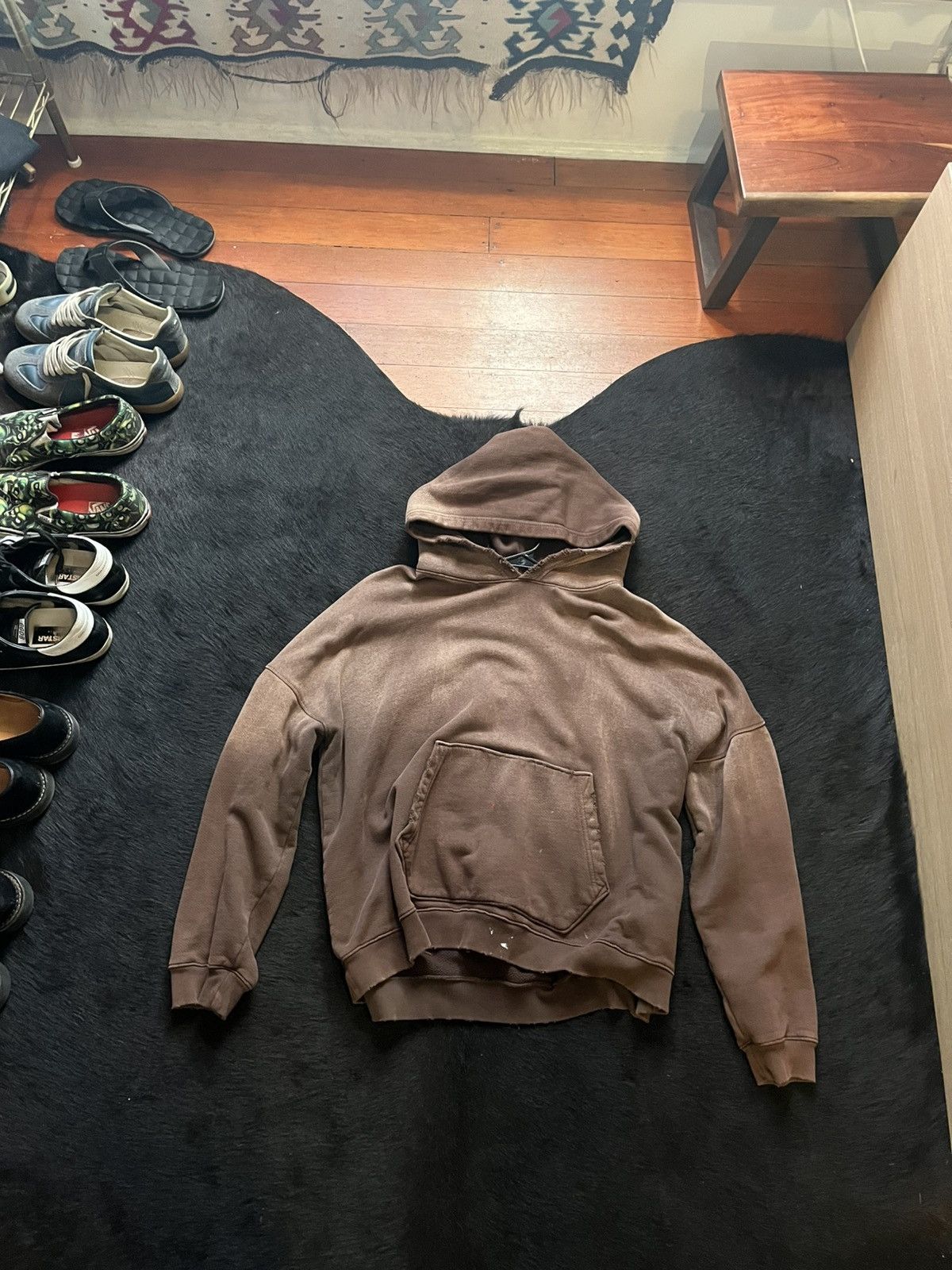 Muji Brown Muji Hoodie Size US L / EU 52-54 / 3 - 1 Thumbnail