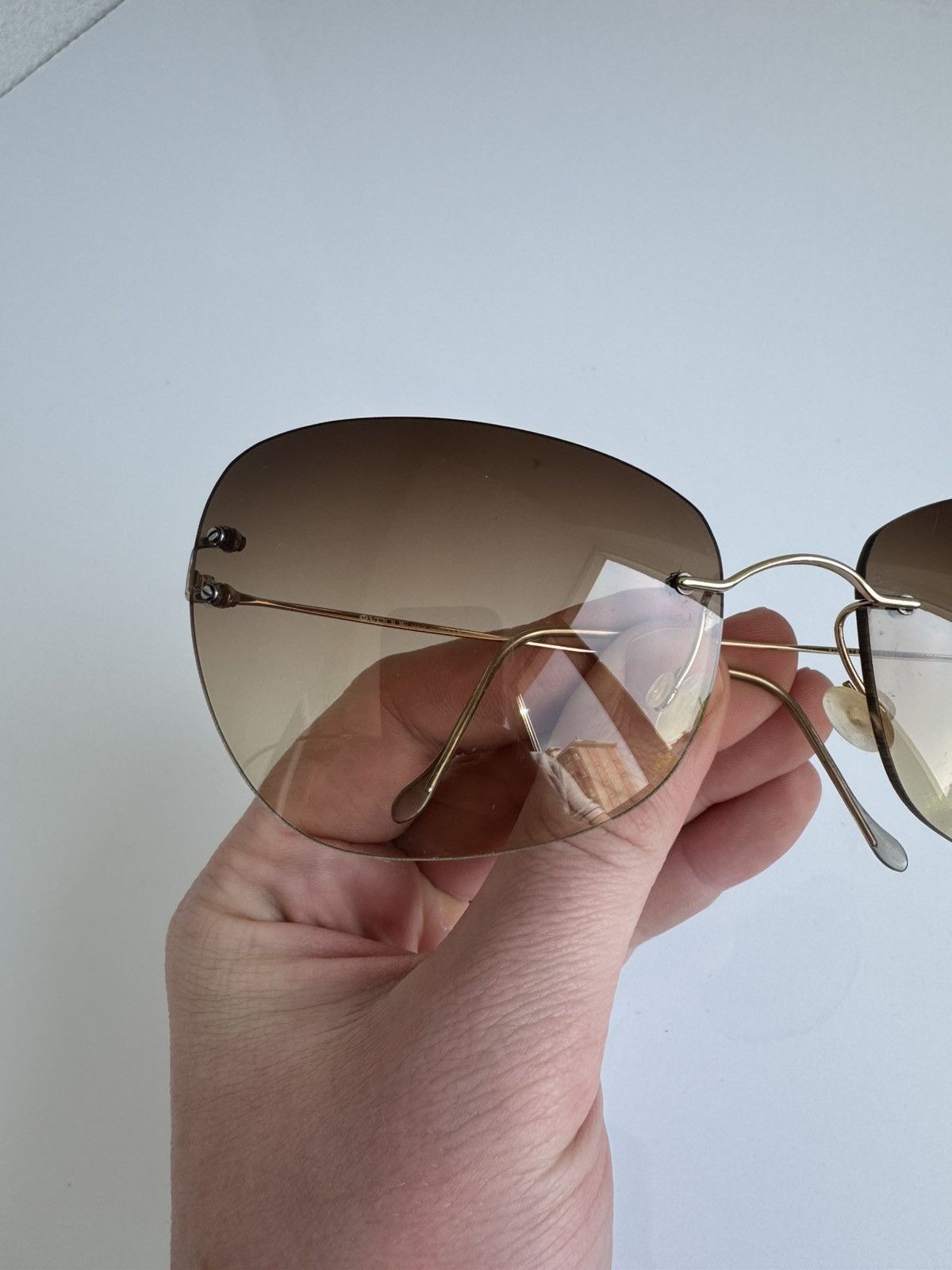 Vogue Vogue Sunglasses Women’s Gold Size ONE SIZE - 7 Thumbnail