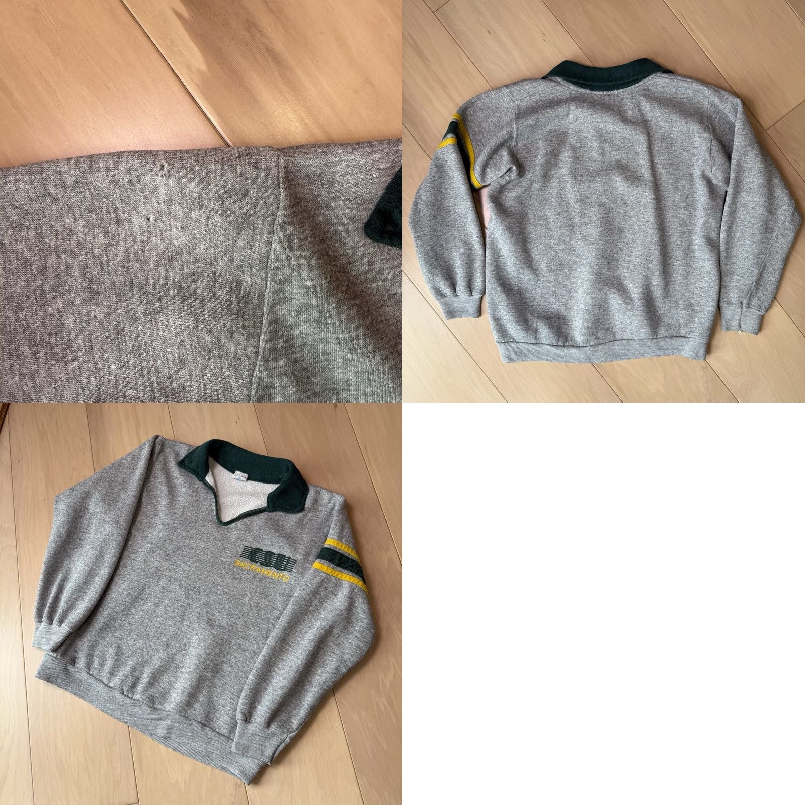 Champion VINTAGE Champion California State University Sweatshirt Shirt Adult Medium Gray 80s College University 90s City American Men Size US M / EU 48-50 / 2 - 8 Thumbnail