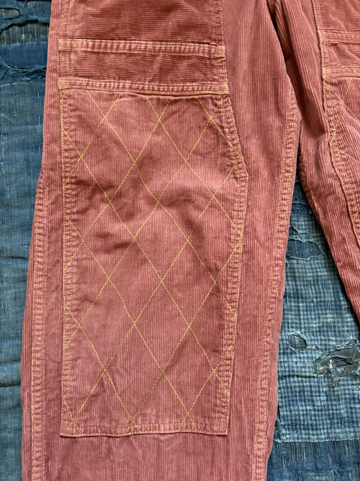 Kapital KAPITAL corduroy Double Knee Lumber Pants m Size US 32 / EU 48 - 5 Thumbnail