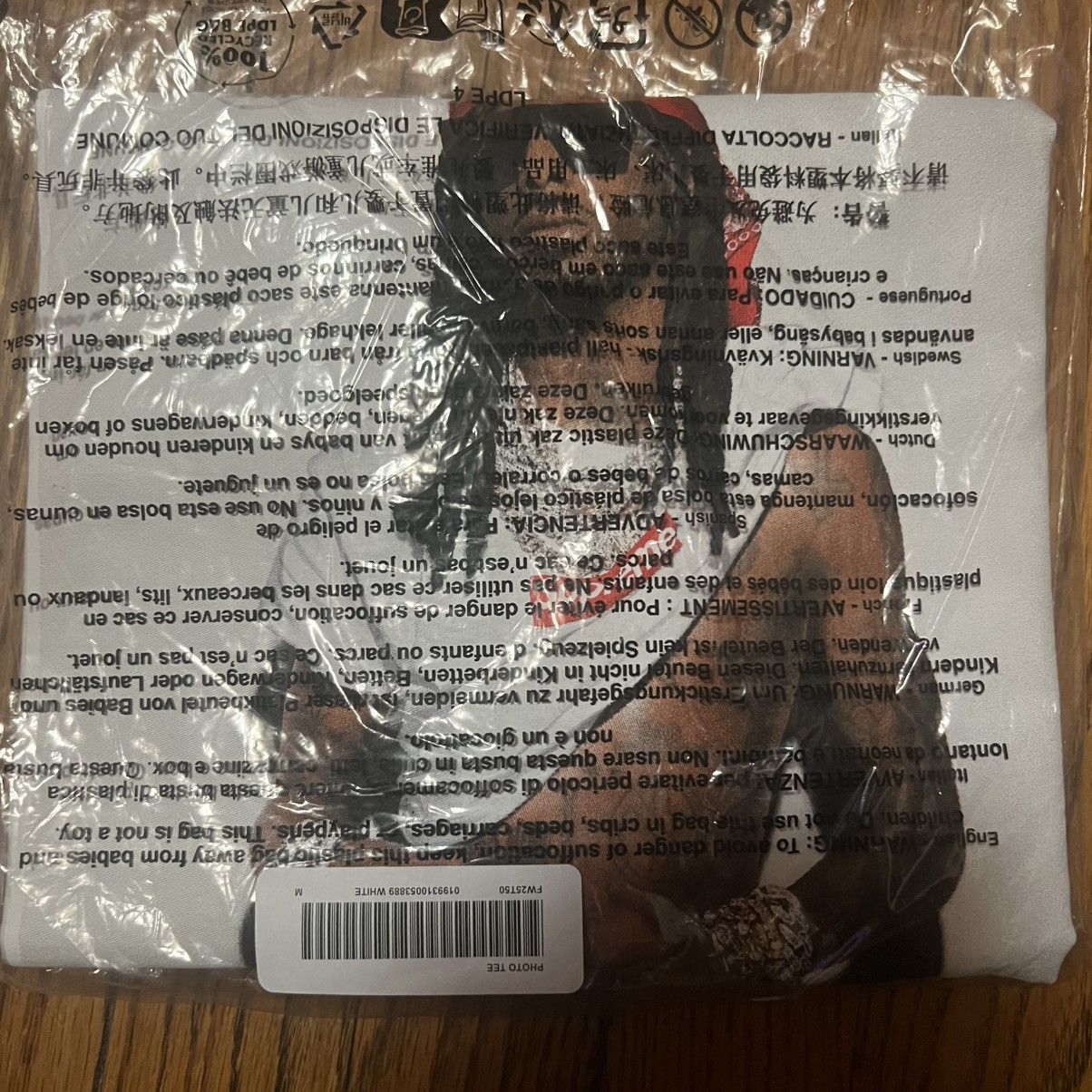 Supreme In Hand Supreme Playboi Carti Photo Tee White Size M Size US M / EU 48-50 / 2 - 4 Thumbnail