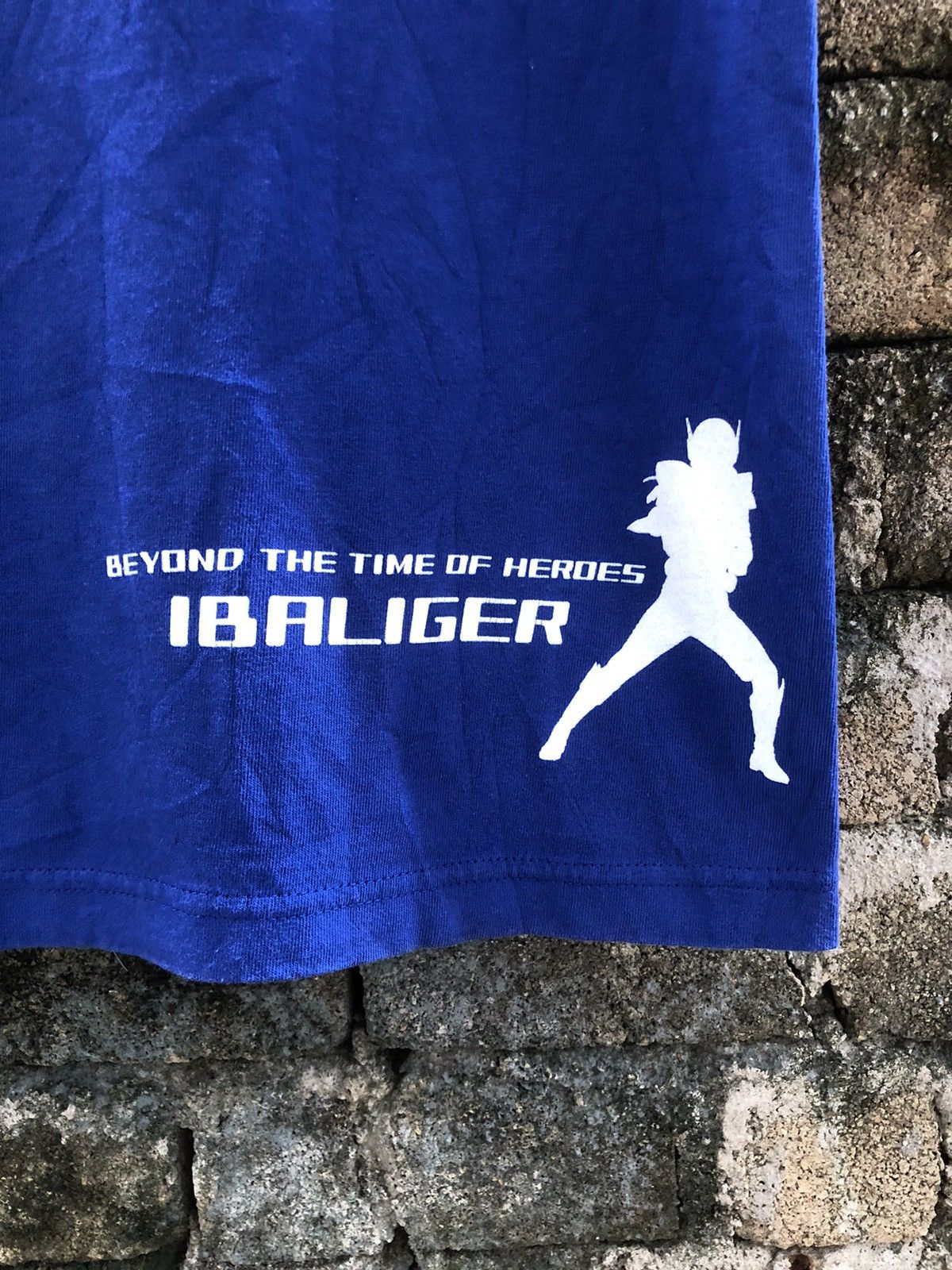 Anime × Japanese Brand × Vintage Vintage Anime Superhero Jikuu Denshi Ibaliger R Tshirt Size US M / EU 48-50 / 2 - 15 Thumbnail
