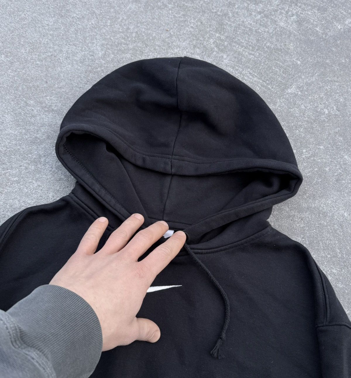 Other Vintage Nike swoosh avantgarde streetwear oversize hoodie Size XS / US 0-2 / IT 36-38 - 7 Thumbnail