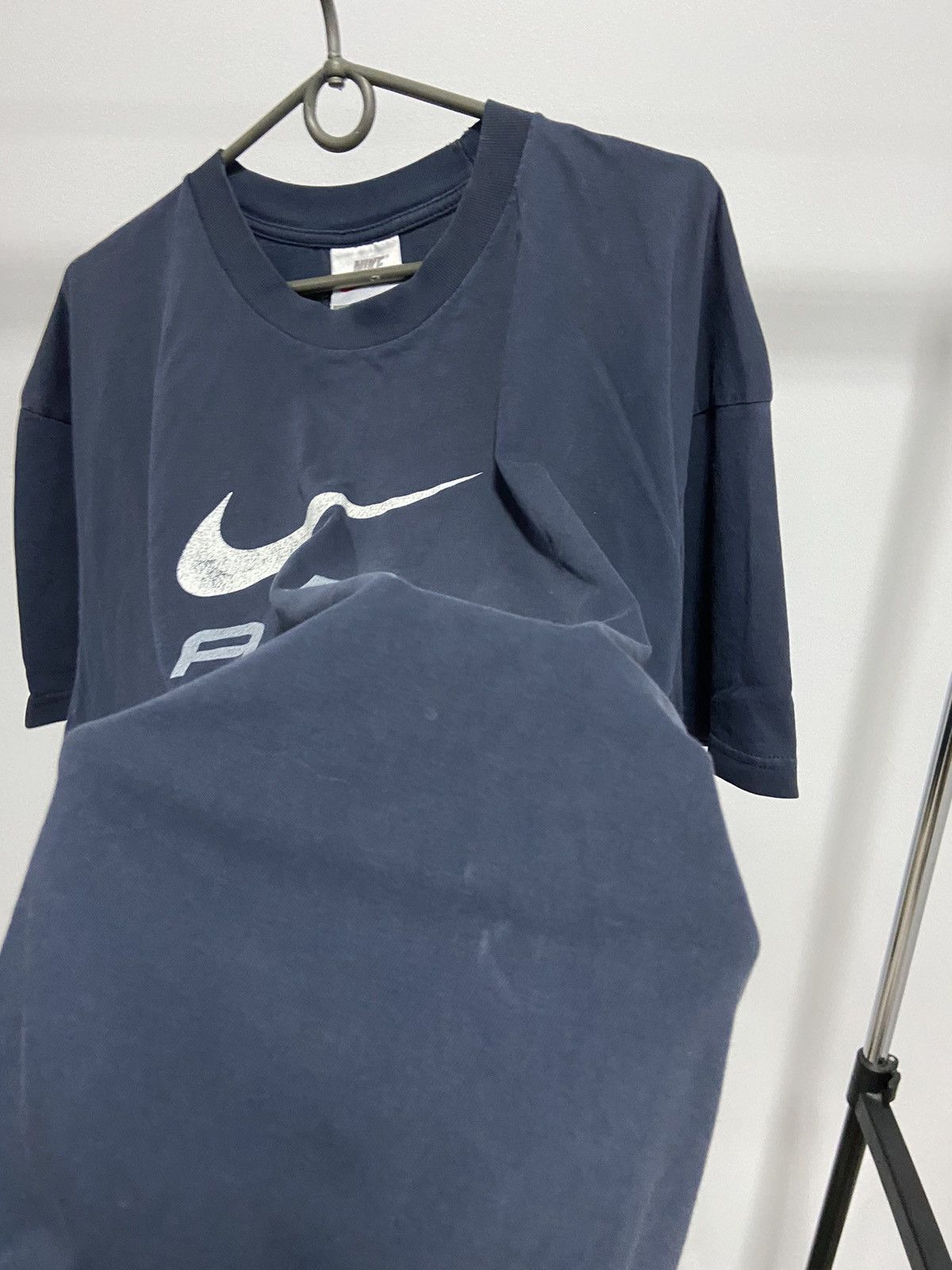 Nike × Vintage Nike Air T Shirt Vintage Big Logo swoosh skate Size US XL / EU 56 / 4 - 7 Thumbnail