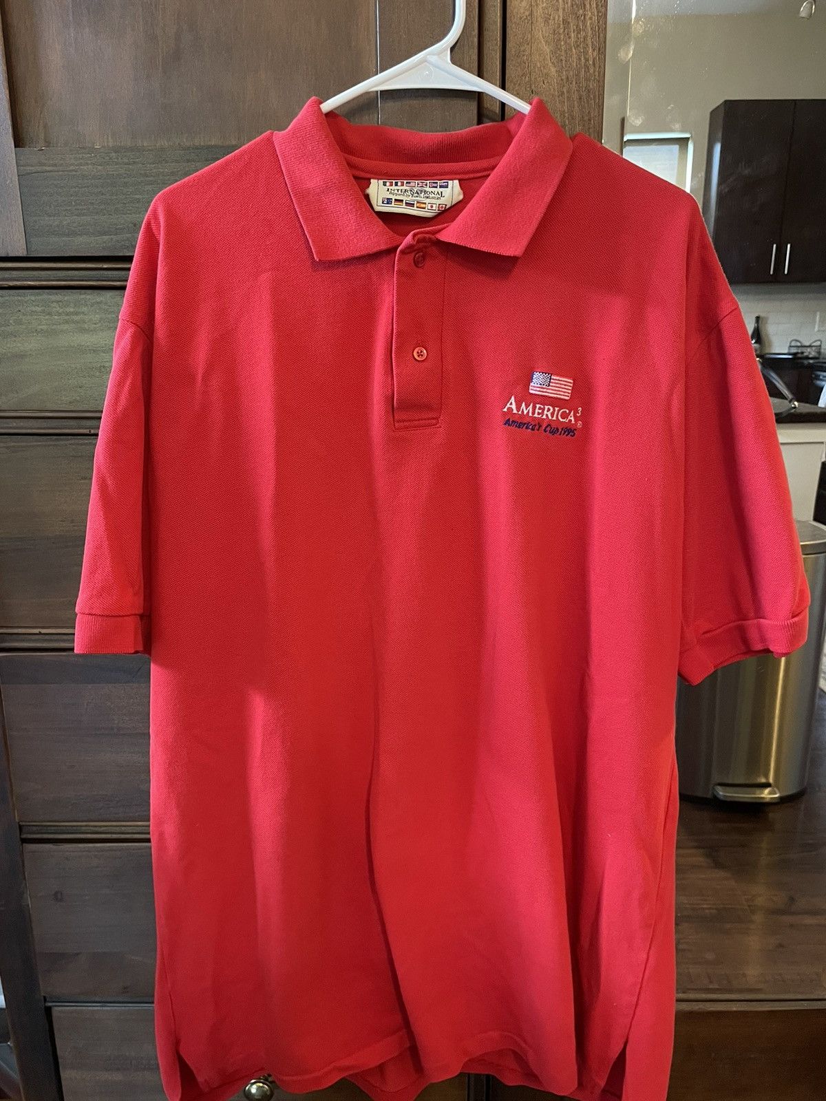 Vintage Vintage America’s Cup Sailing Polo - 1995 Size US XXL / EU 58 / 5 - 1 Thumbnail