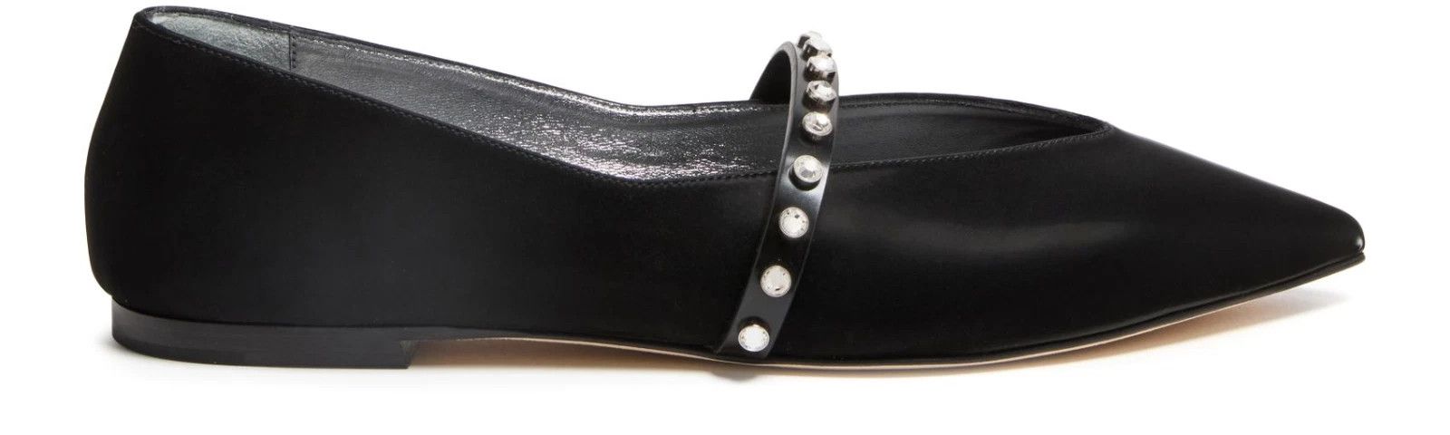 Alexander McQueen ALEXANDER MCQUEEN Black Leather Ballerinas New & Authentic Size US 8 / IT 38 - 1 Thumbnail