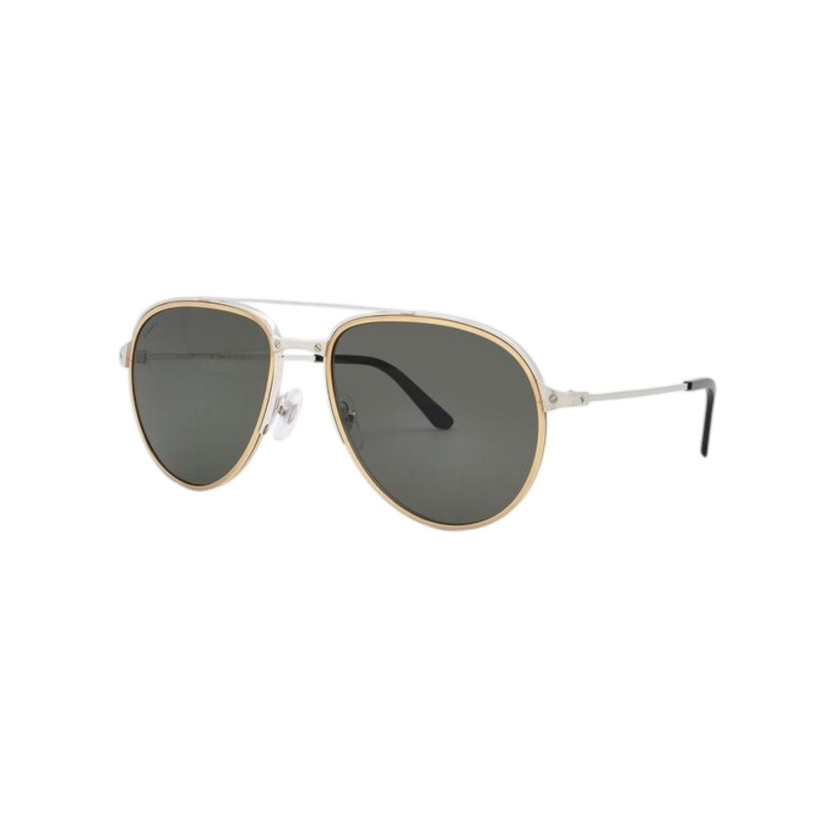 Cartier $1395 Santos CT0325S aviator sunglasses Size ONE SIZE - 1 Thumbnail