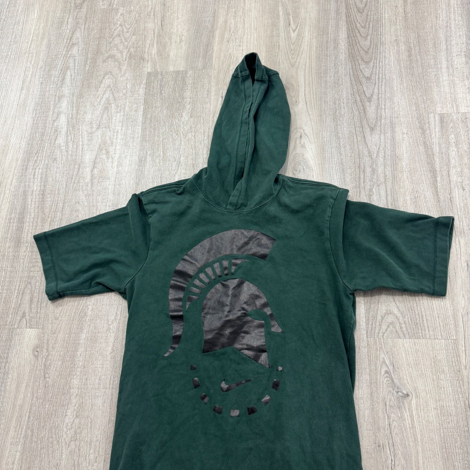 Nike Nike Michigan State Spartans Short Sleeve Hoodie Small Size US S / EU 44-46 / 1 - 2 Thumbnail