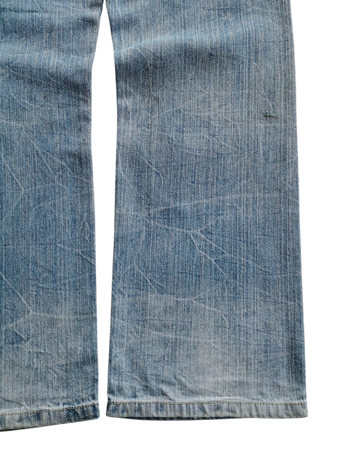 Kapital Vintage Avantgarde Distressed Patchwork Jeans Y2K 32x30 Size US 32 / EU 48 - 3 Thumbnail