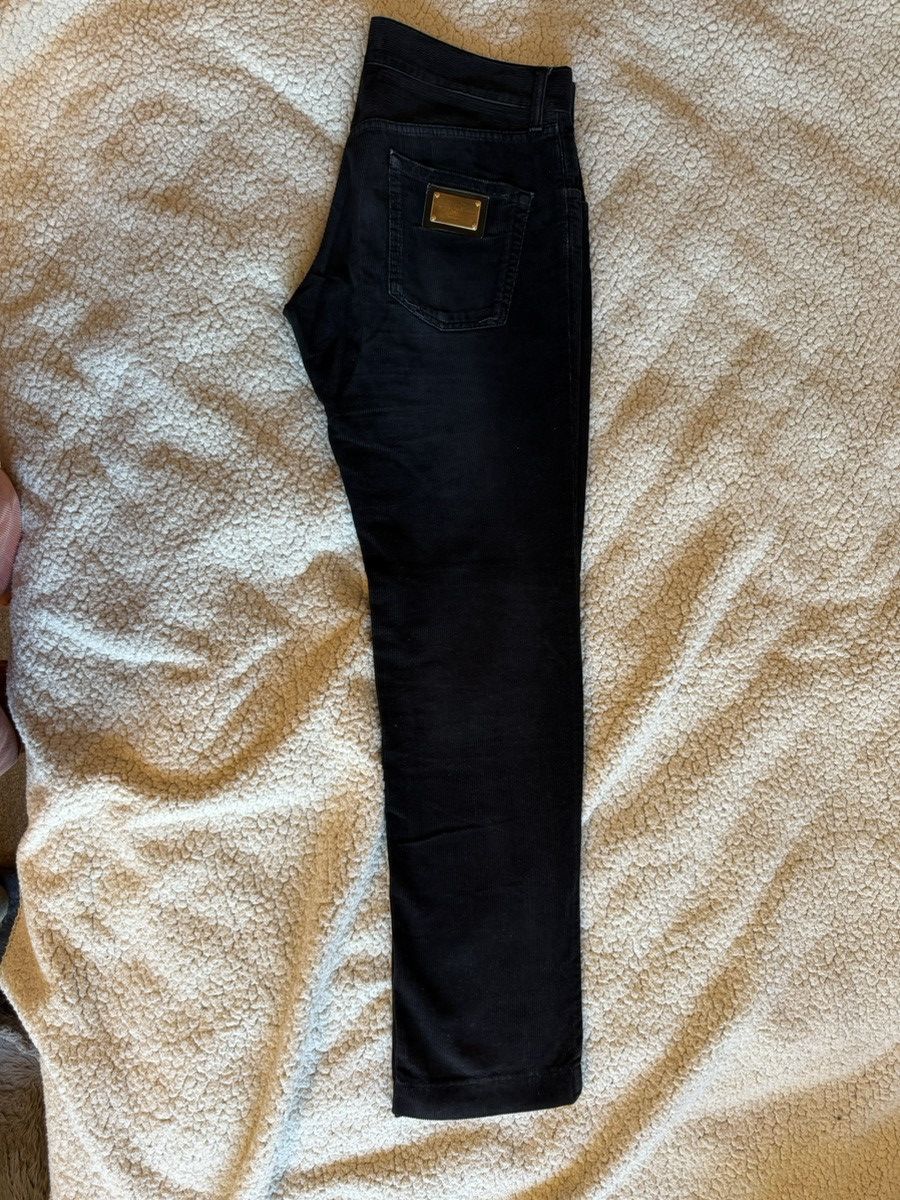 Dolce & Gabbana Dolce&Gabbana 14 Gold corduroy pants Size US 32 / EU 48 - 7 Thumbnail