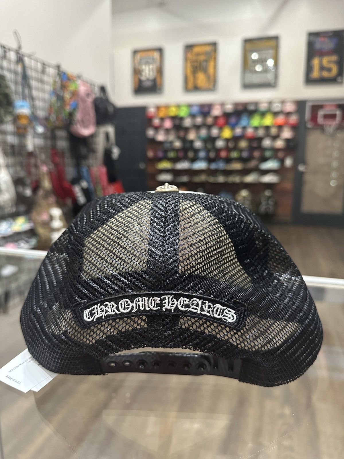 Chrome Hearts Chrome Hearts Eyechart Trucker Hat Size ONE SIZE - 4 Thumbnail