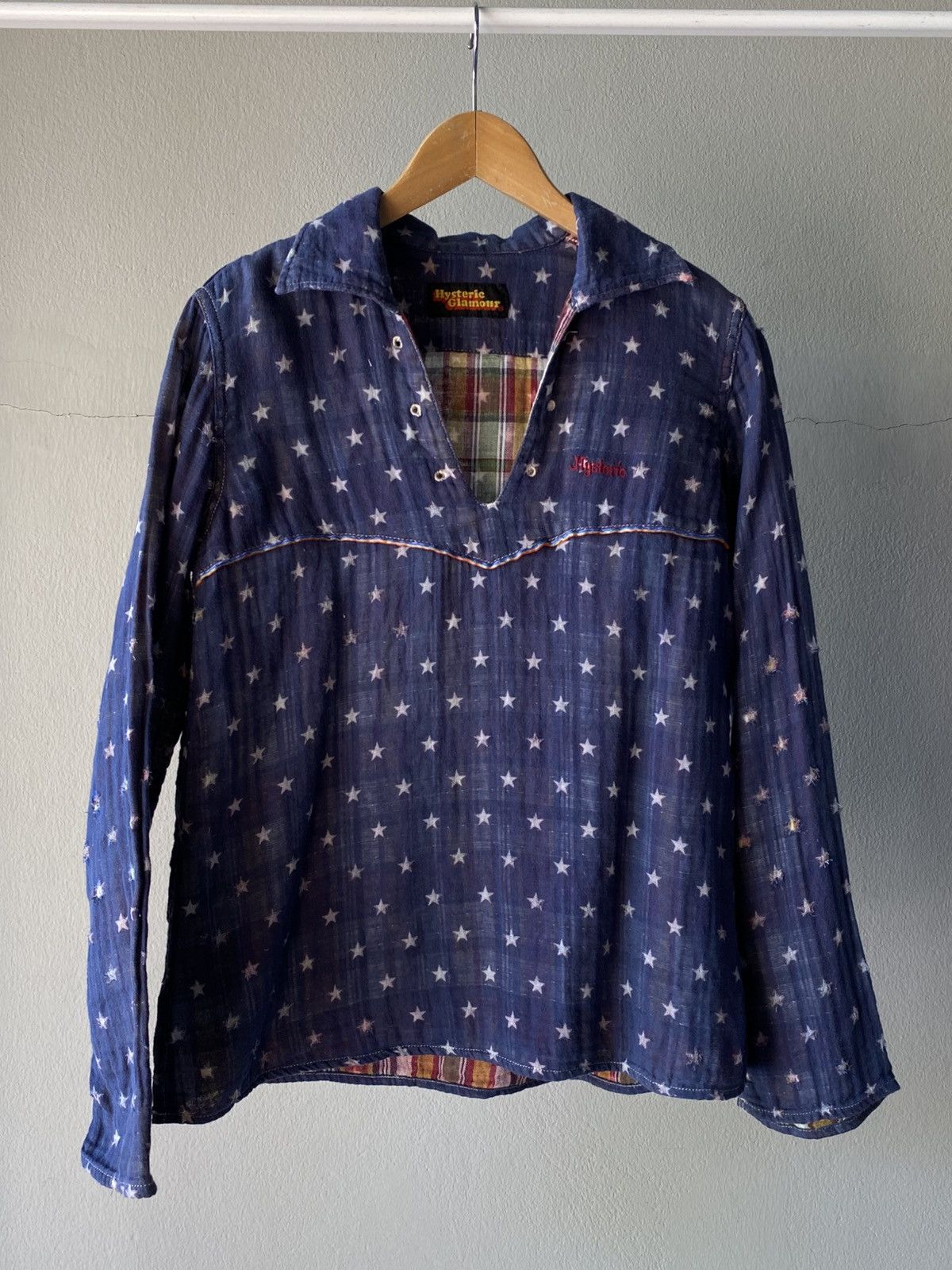 Hysteric Glamour Hysteric Glamour Midnight Star V-Neck Top Size S / US 4 / IT 40 - 11 Thumbnail