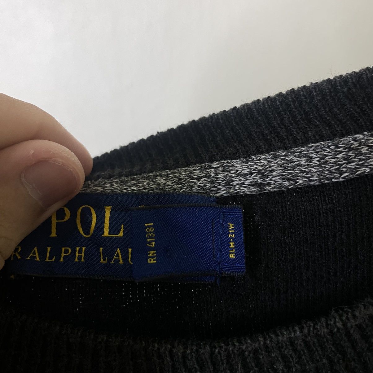 Polo Ralph Lauren Vintage Polo Ralph Lauren Embroidery Small Pony Crewneck Size US L / EU 52-54 / 3 - 4 Thumbnail