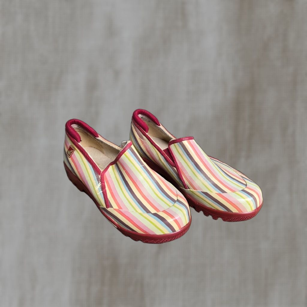 Sperry SPERRY Women’s Shoes Boots Ankle Waterproof Rubber Duck Boot Leather Collar Size 6 Multicolor Rain Boot Womens Size M / US 6-8 / IT 42-44 - 1 Thumbnail