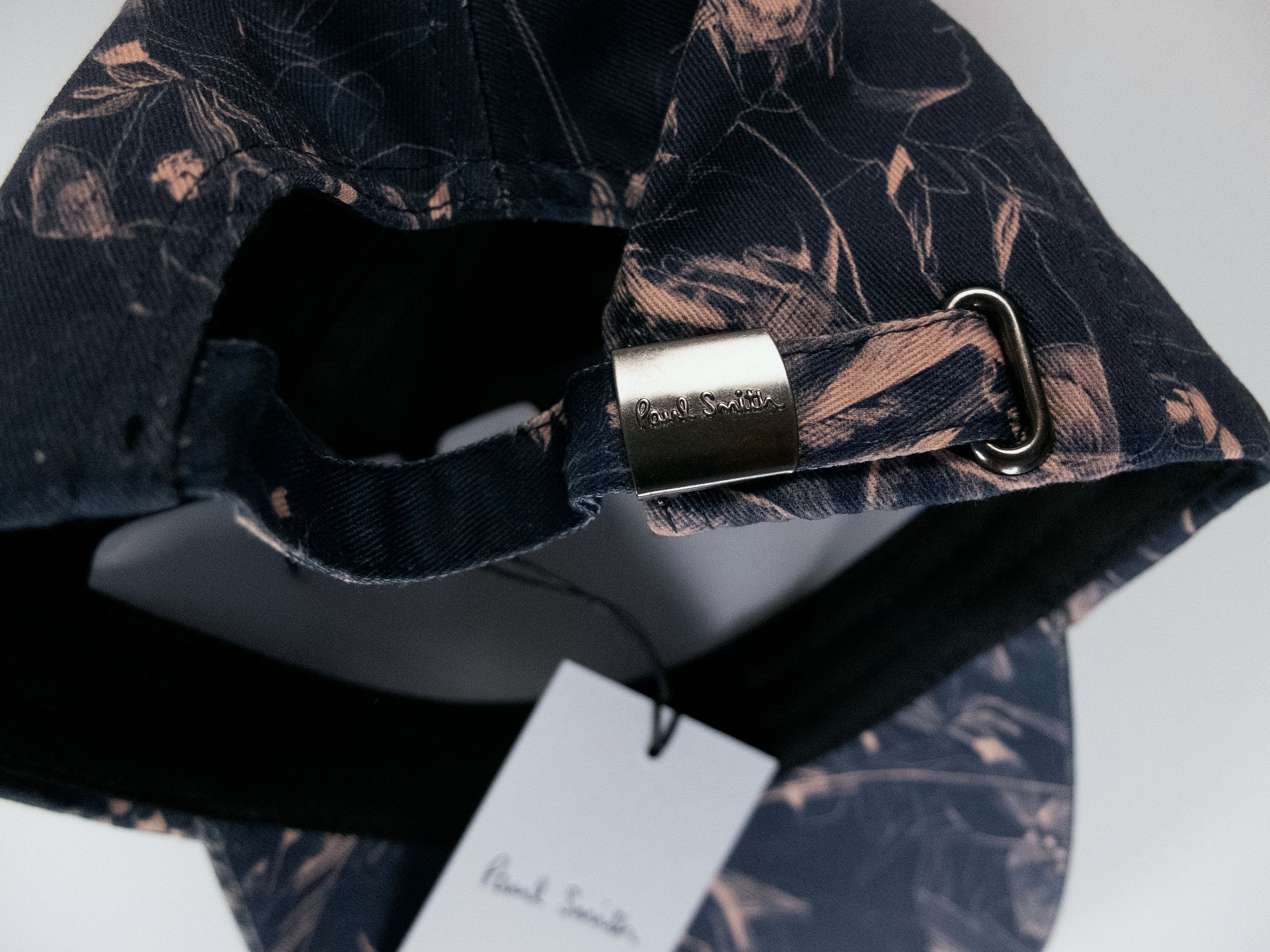 Paul Smith PAUL SMITH mainline blue printed cotton baseball cap Size ONE SIZE - 5 Thumbnail