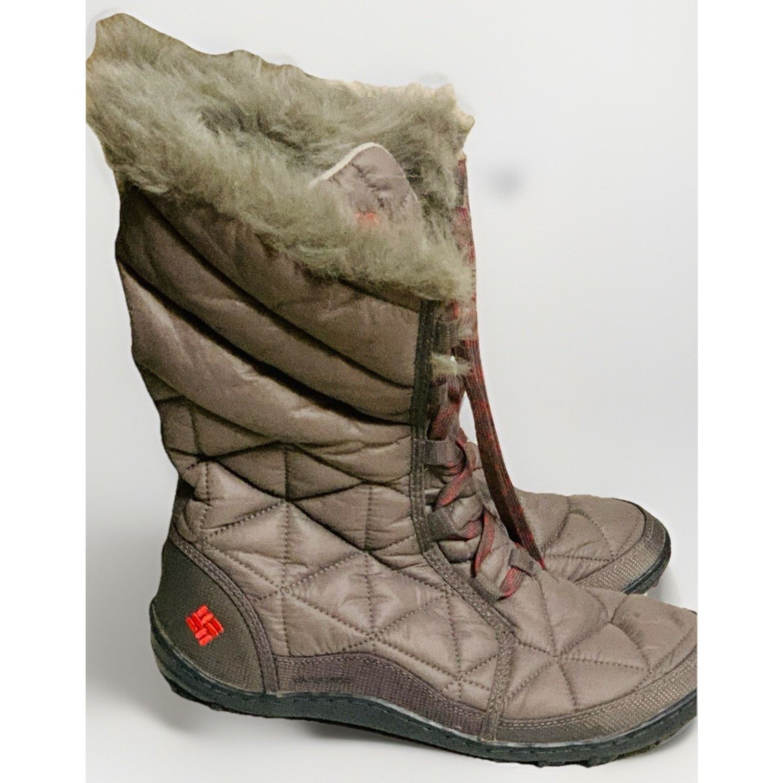 Columbia Columbia Women's 10 Mid II Omni-Heat Winter Faux Fur Boots Size US 10 / IT 40 - 3 Thumbnail