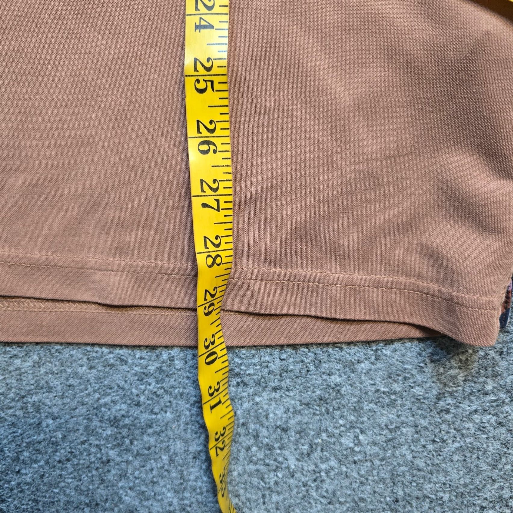 BUGATCHI Bugatchi Uomo Shirt Men XL Brown Tan Polo Long Sleeve Career Casual Capsule Size US XL / EU 56 / 4 - 5 Thumbnail