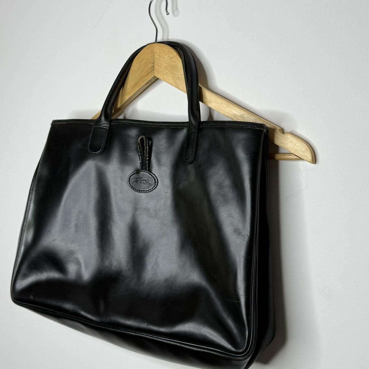 Longchamp Longchamp Leather Tote Bag Vintage Size ONE SIZE - 2 Thumbnail