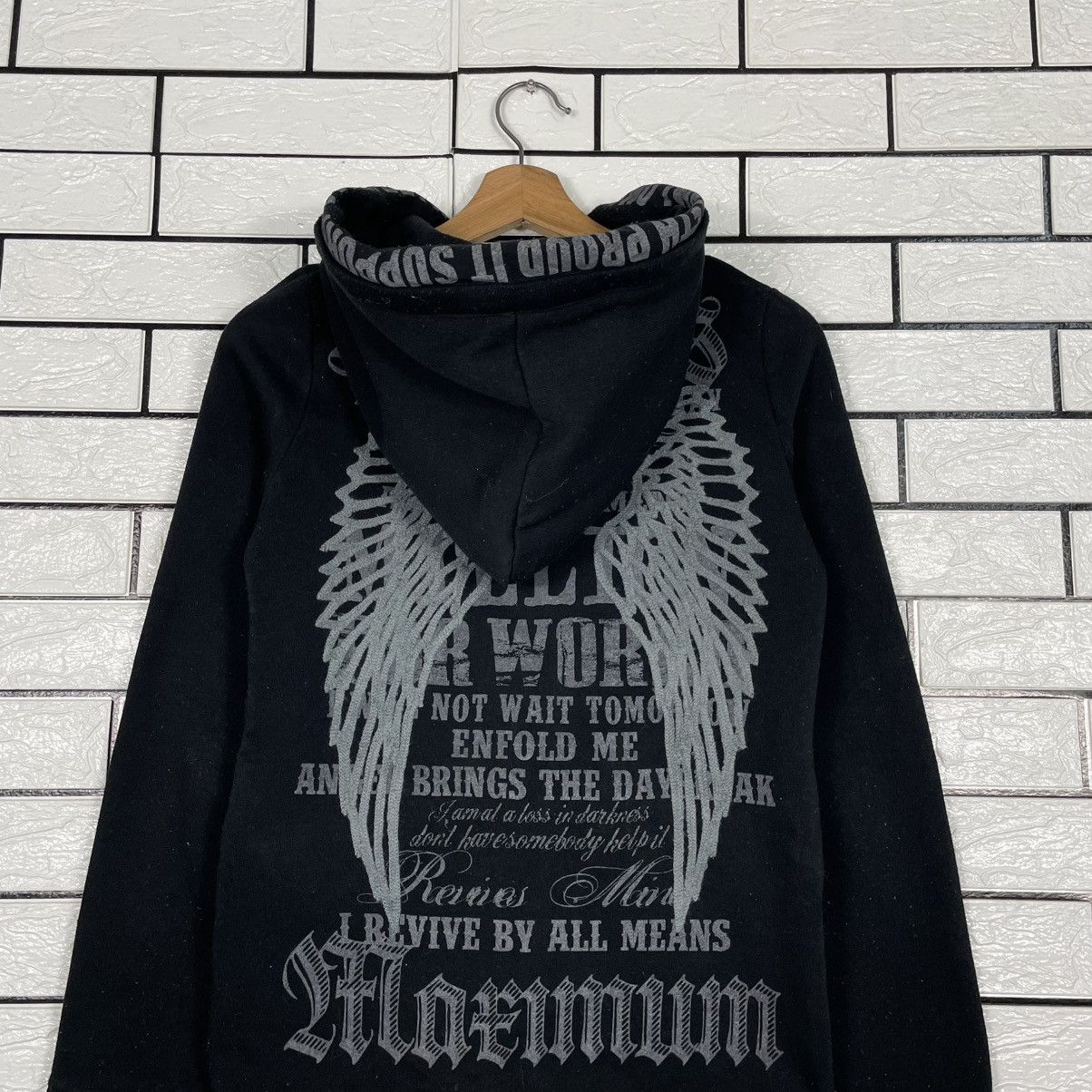 Japanese Brand Japanese Brand Chu XXX Moderately Thankuuil Hoodie Size S / US 4 / IT 40 - 8 Thumbnail