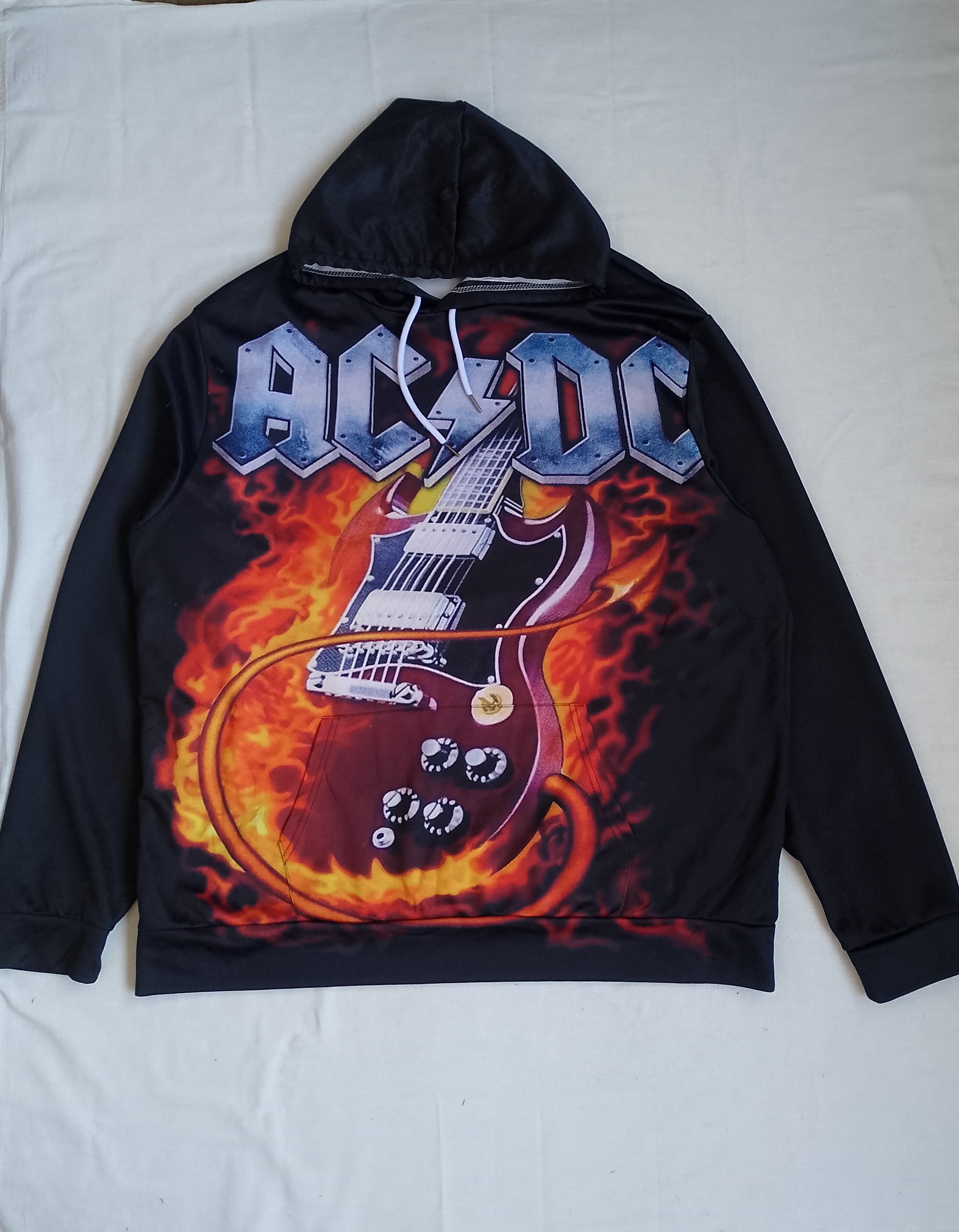 AC DC hoodie oversize