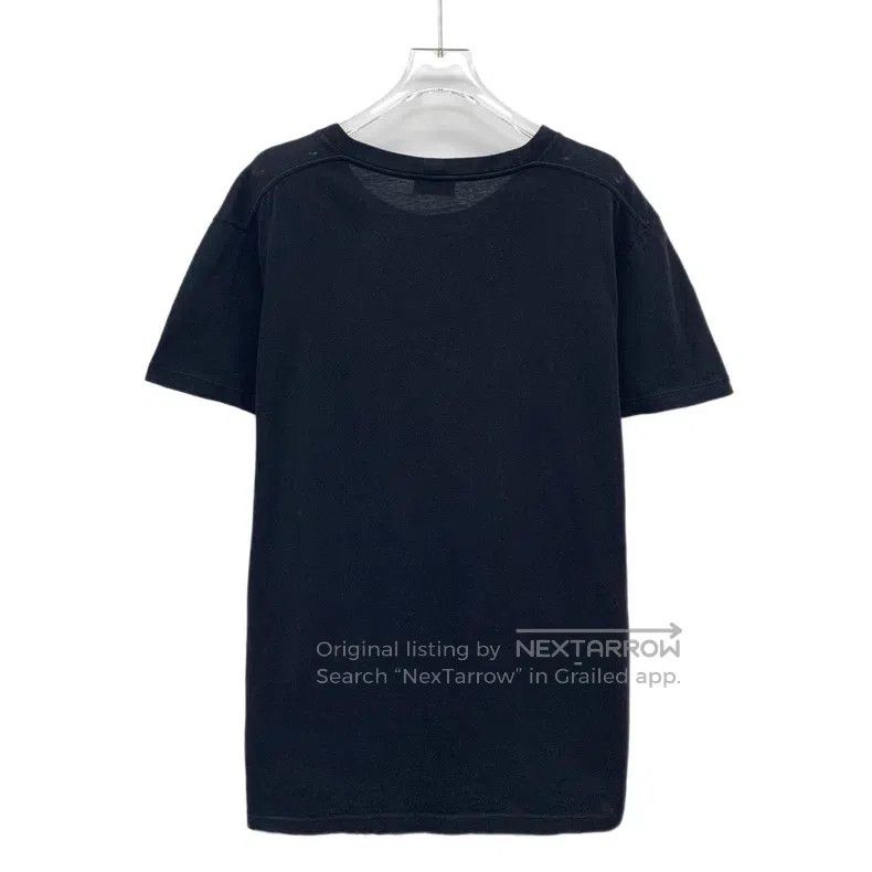 Saint Laurent Paris Saint Laurent Paris Black Tiger Head Printed Cotton Crew N Size US M / EU 48-50 / 2 - 2 Thumbnail