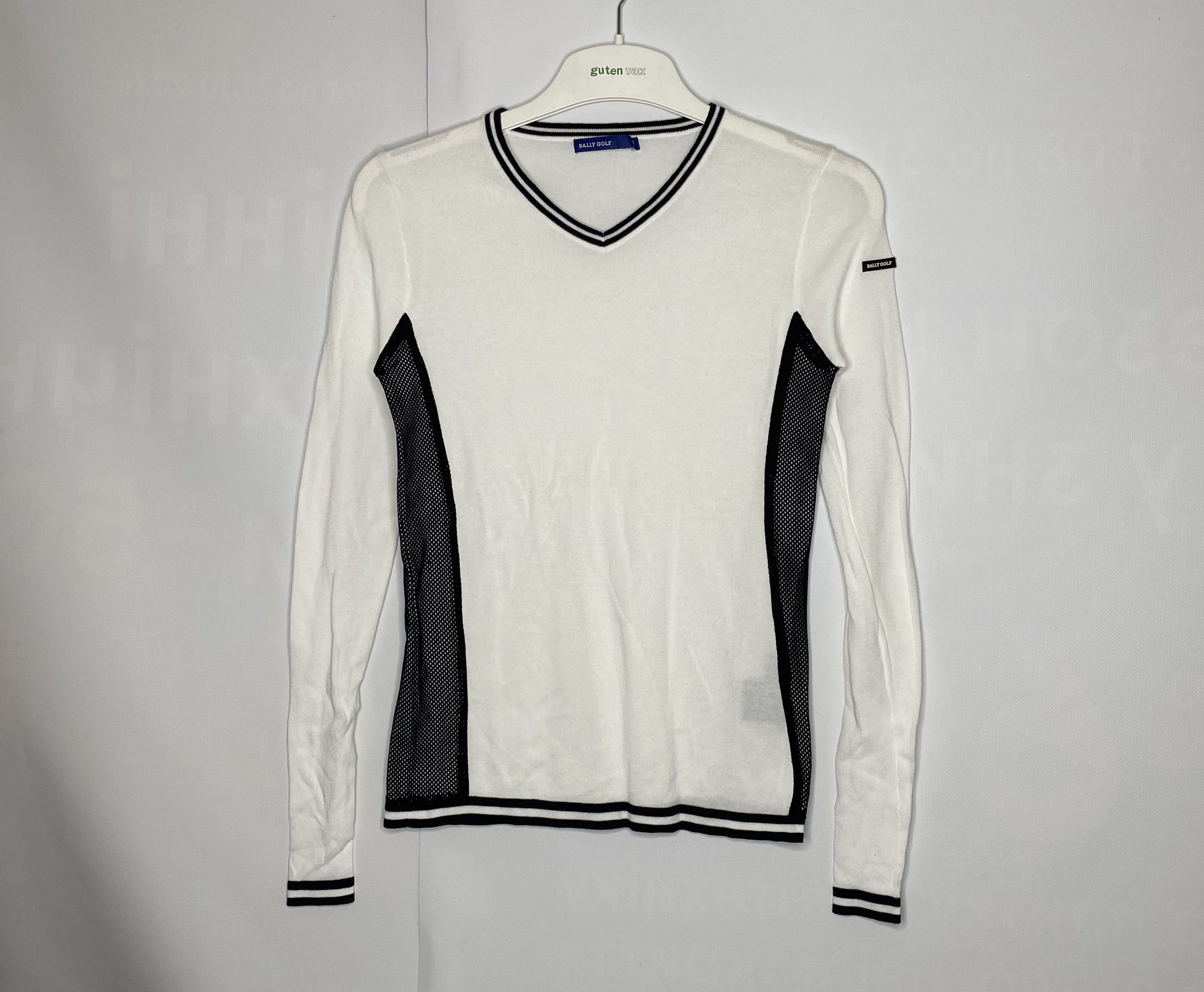 Bally × Vintage BALLY GOLF WOMENS WHITE SWEATER Size XS / US 0-2 / IT 36-38 - 1 Thumbnail