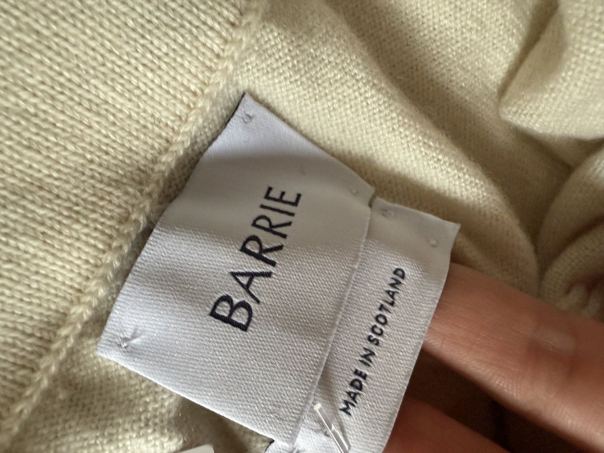 Barrie Nwt Barrie Womens Cashmere Embroidered Crystal Pants Cream Size 27" / US 4 / IT 40 - 6 Thumbnail
