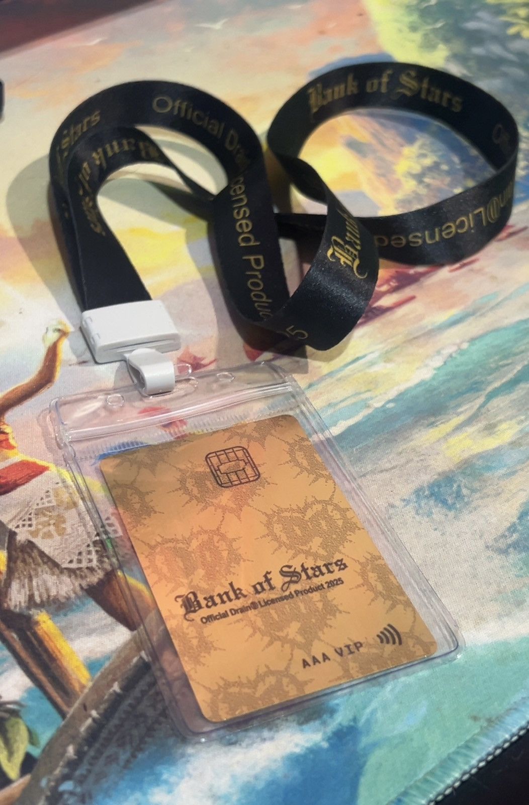 Drain Gang Thaiboy Digital - Bank of Star ‘Lanyard/Card’ AUS Tour Merch Size ONE SIZE - 1 Thumbnail