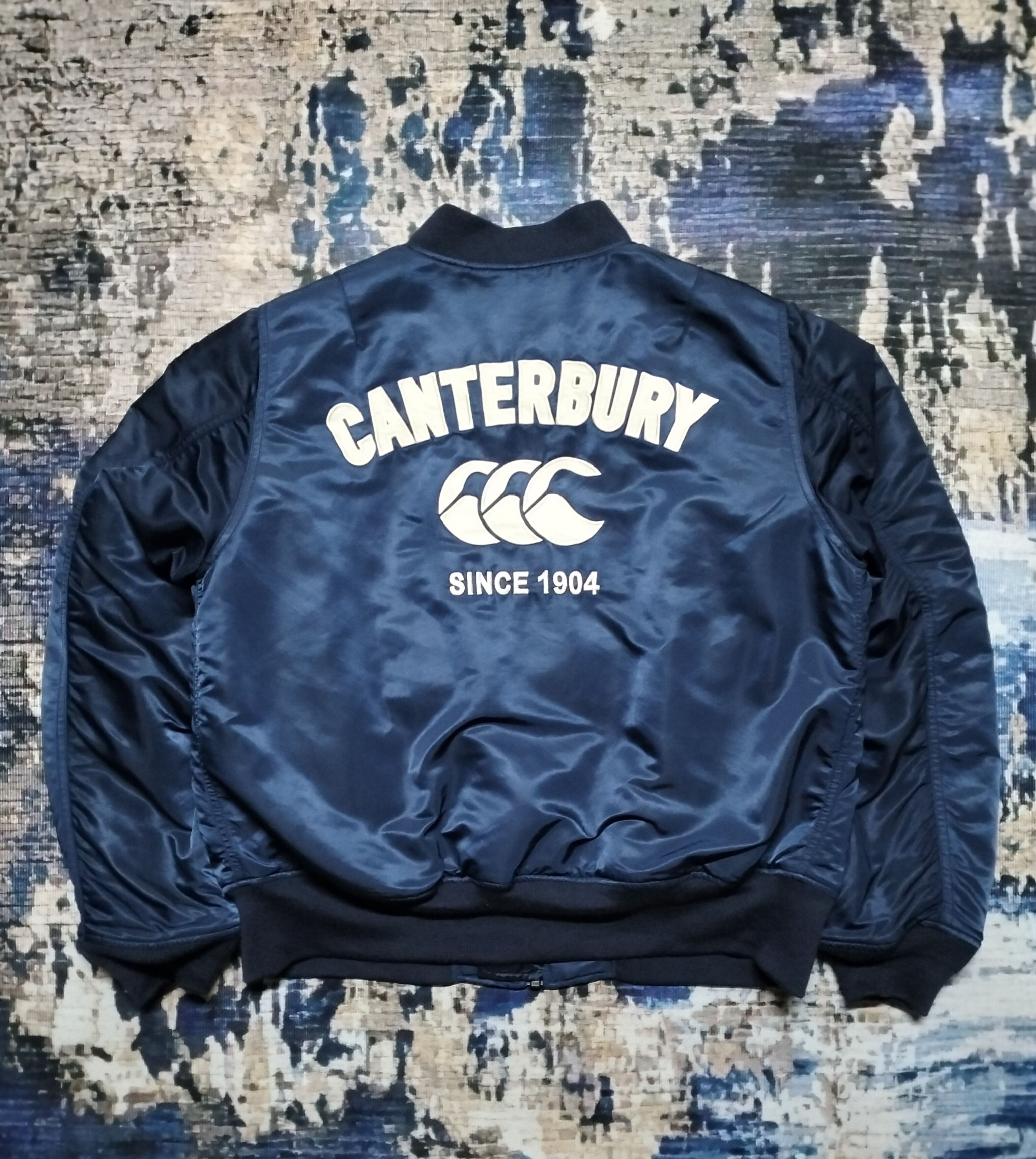 Canterbury of New Zealand Canterbury Ma-1 Bomber Jacket Embroidered Logo Size US L / EU 52-54 / 3 - 1 Thumbnail