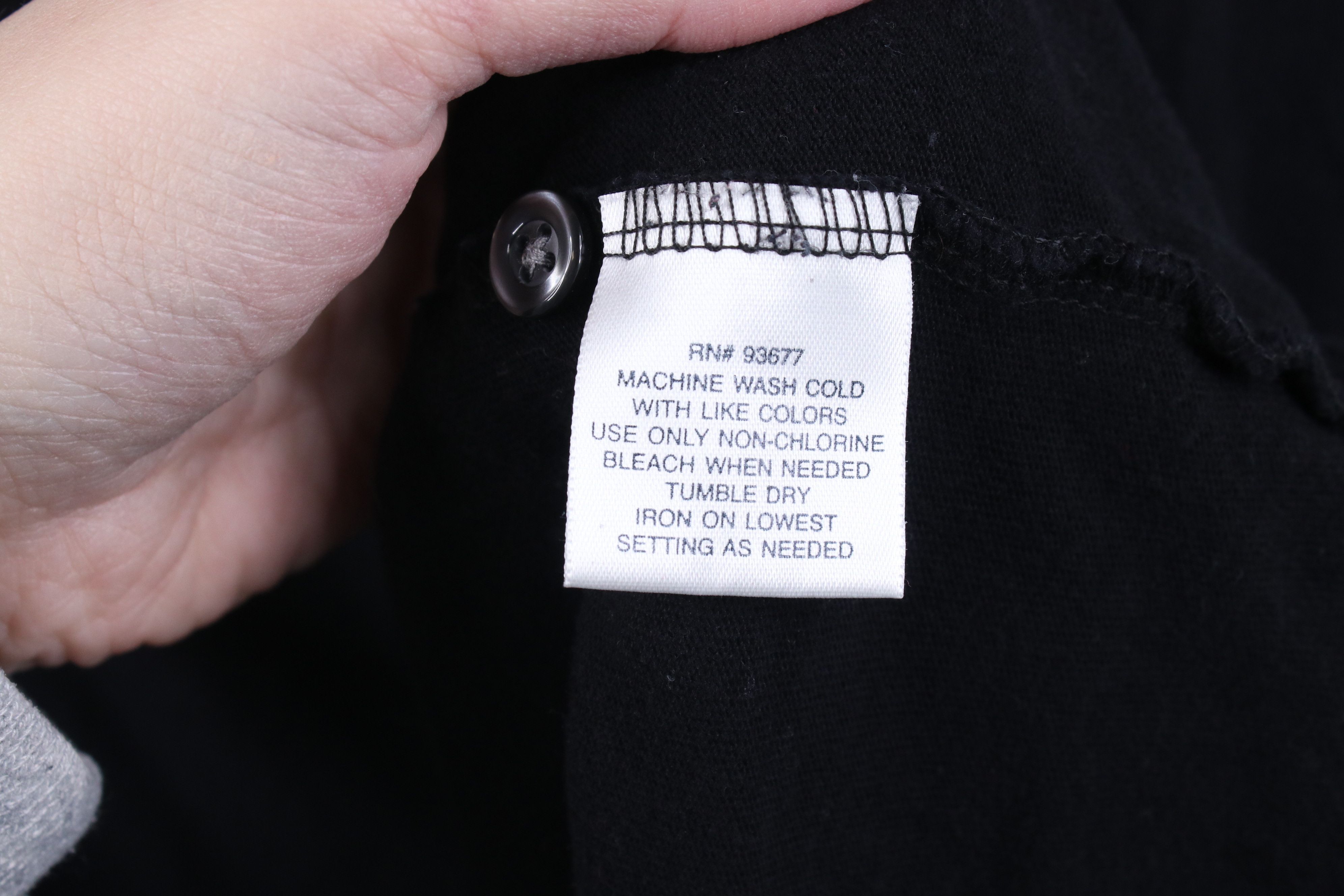 Vintage Vintage 90s Y2K Streetwear Knit Long Sleeve Rugby Polo Black Size US L / EU 52-54 / 3 - 9 Thumbnail