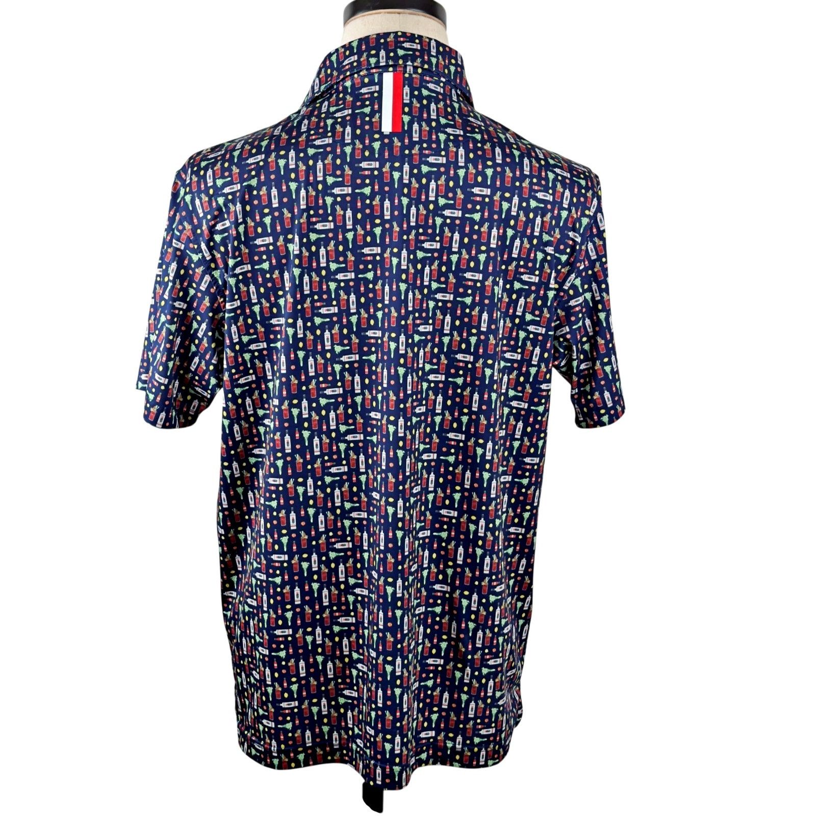 Other Rhoback Performance Bloody Mary Polo, Casual, Golf Shirt, Size US M / EU 48-50 / 2 - 3 Thumbnail