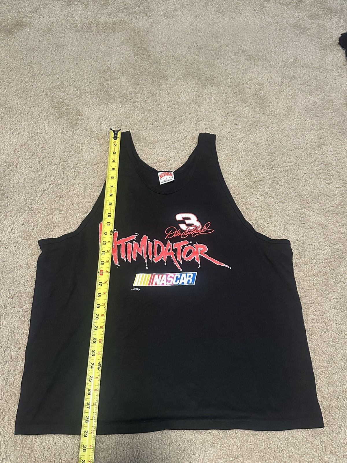 Nutmeg V Nutmeg NASCAR Tank Top XL “Intimidator” Dale Earnhardt #3 Size US XL / EU 56 / 4 - 3 Thumbnail
